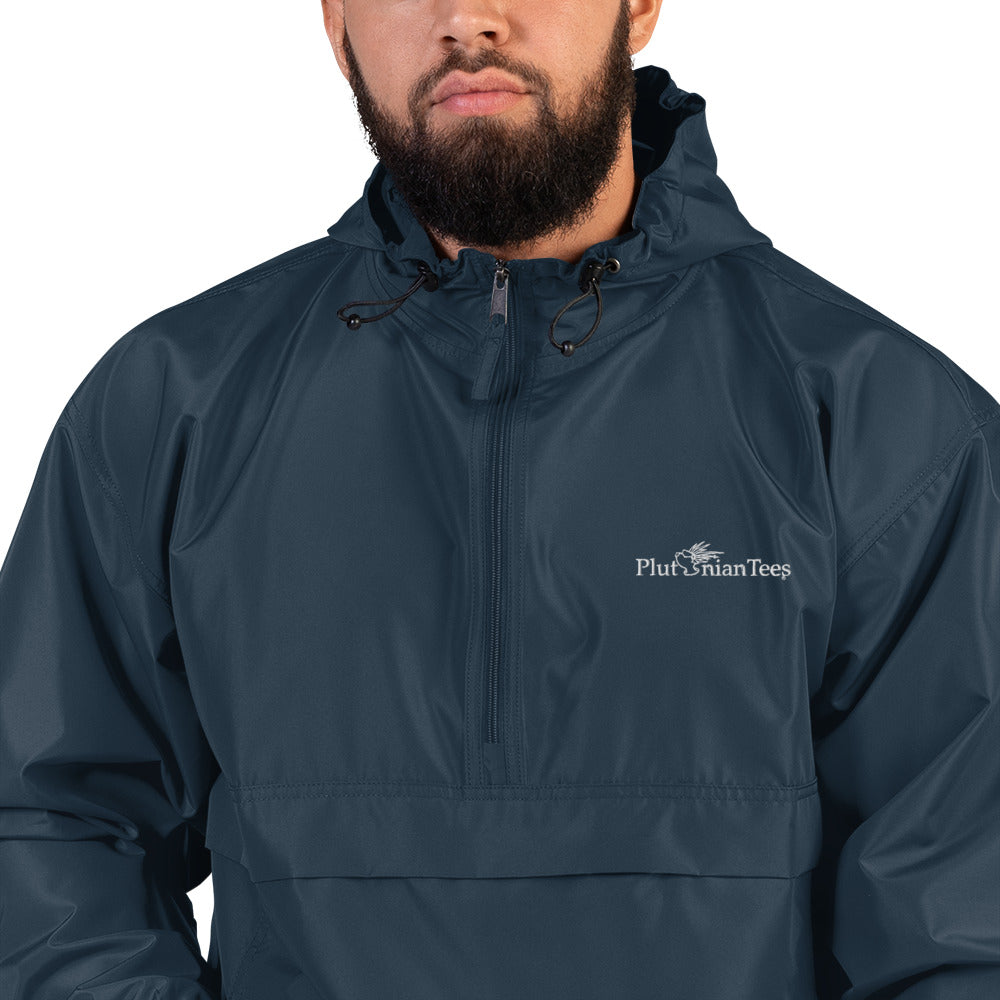 Logo Embroidered Champion Packable Jacket