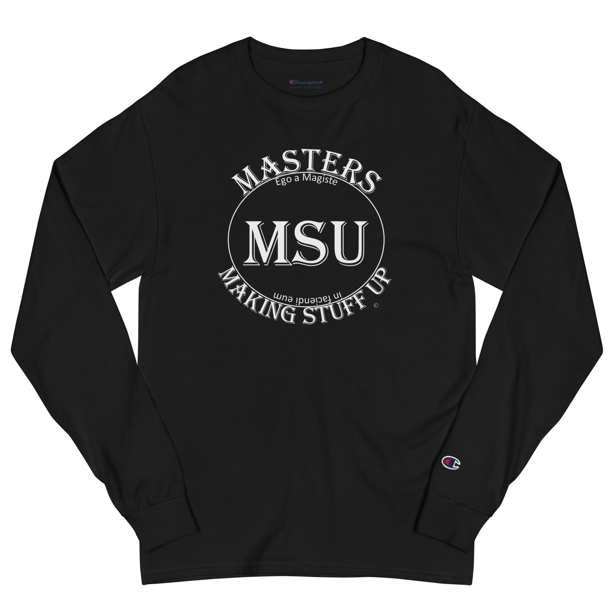 MSU Masters Men's Champion Long Sleeve Shirt