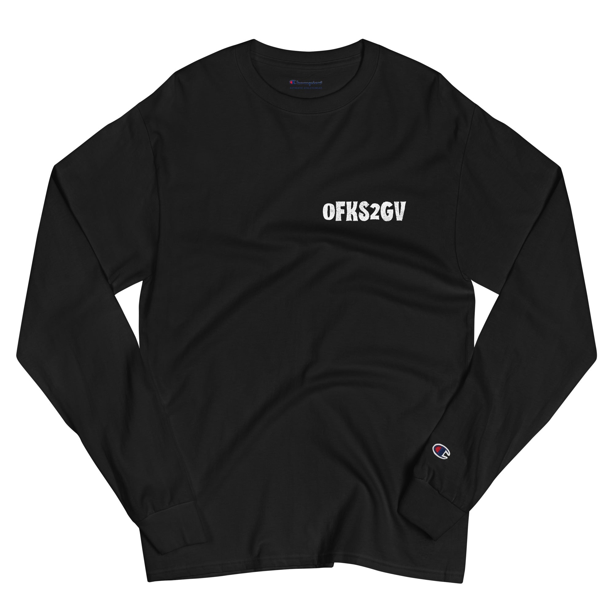 0FKS2GV Men's Champion Long Sleeve Shirt