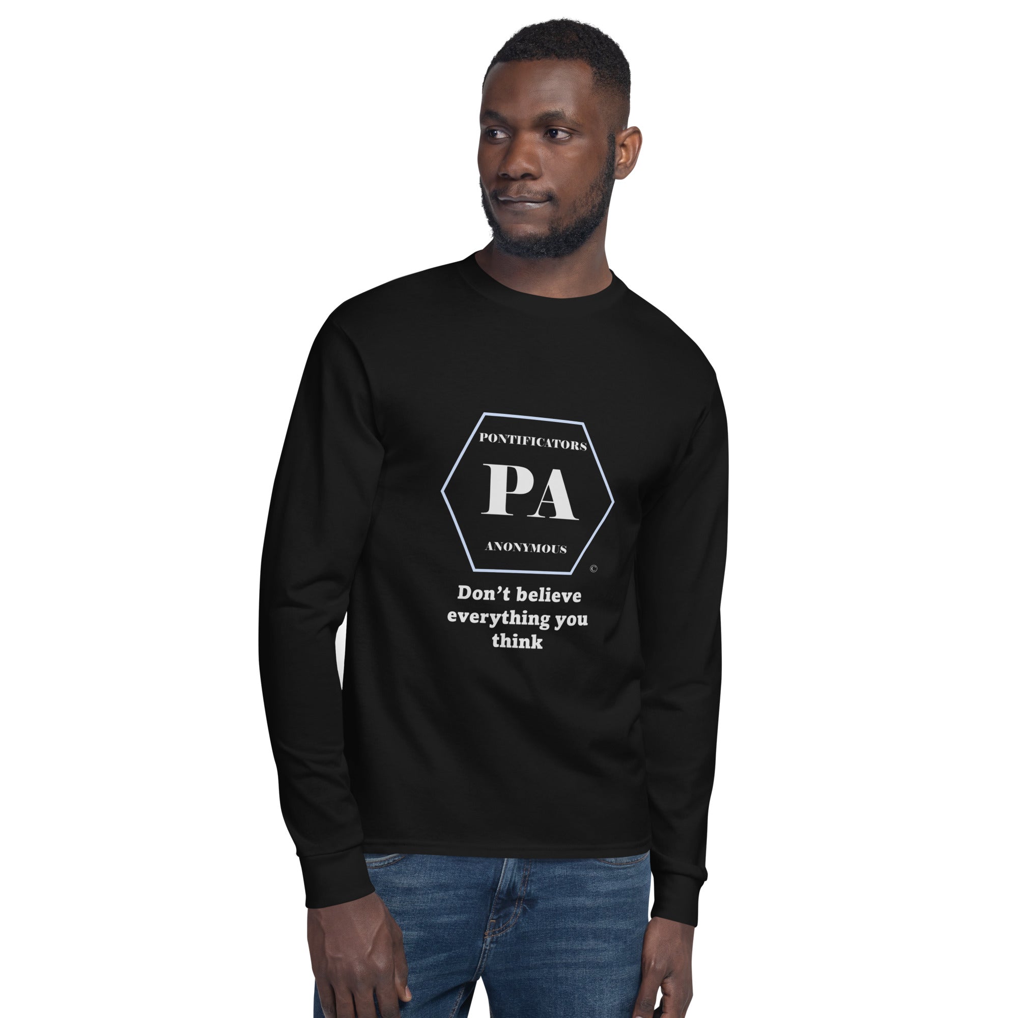 Don't believe Men's Champion Long Sleeve Shirt
