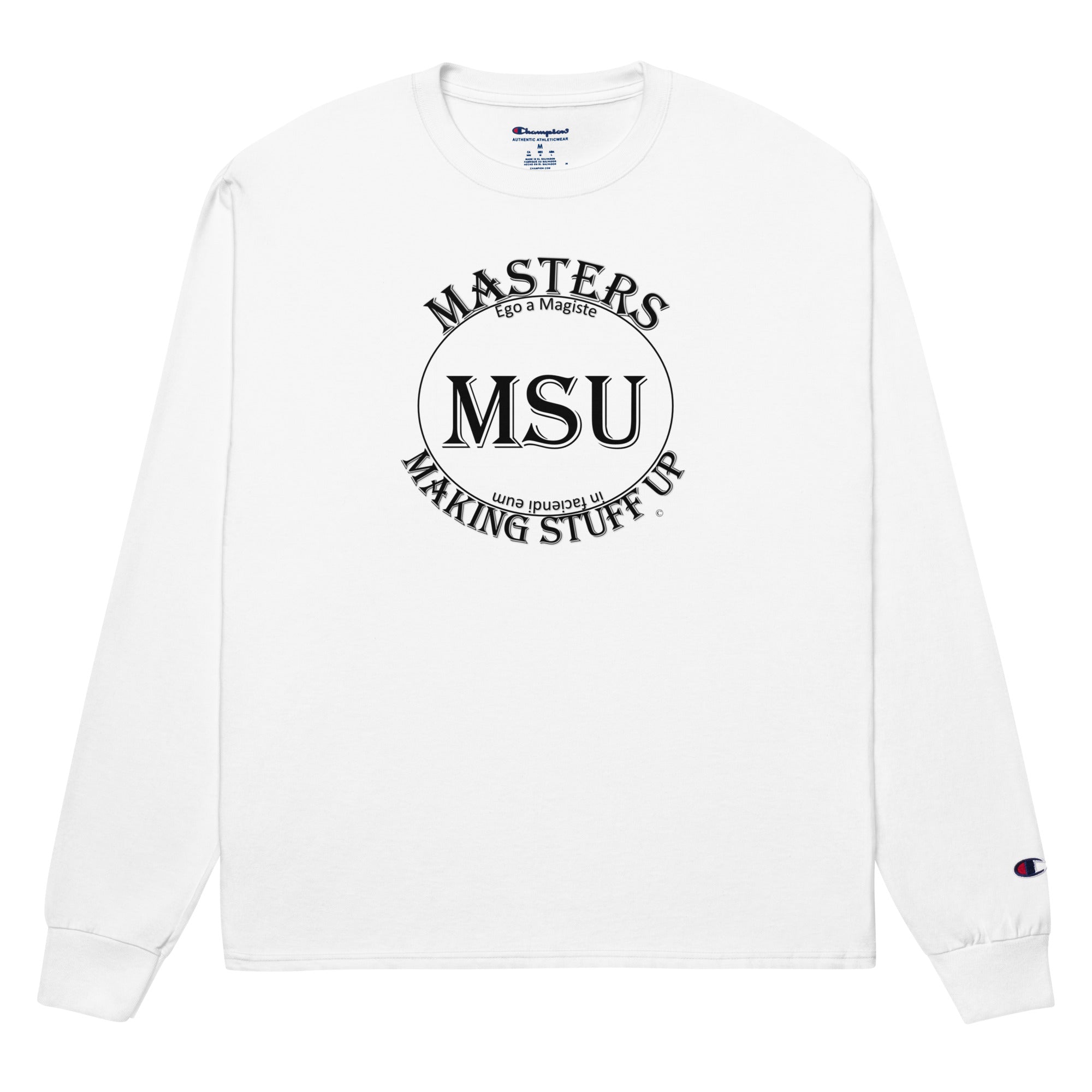 MSU Masters Men's Champion Long Sleeve Shirt