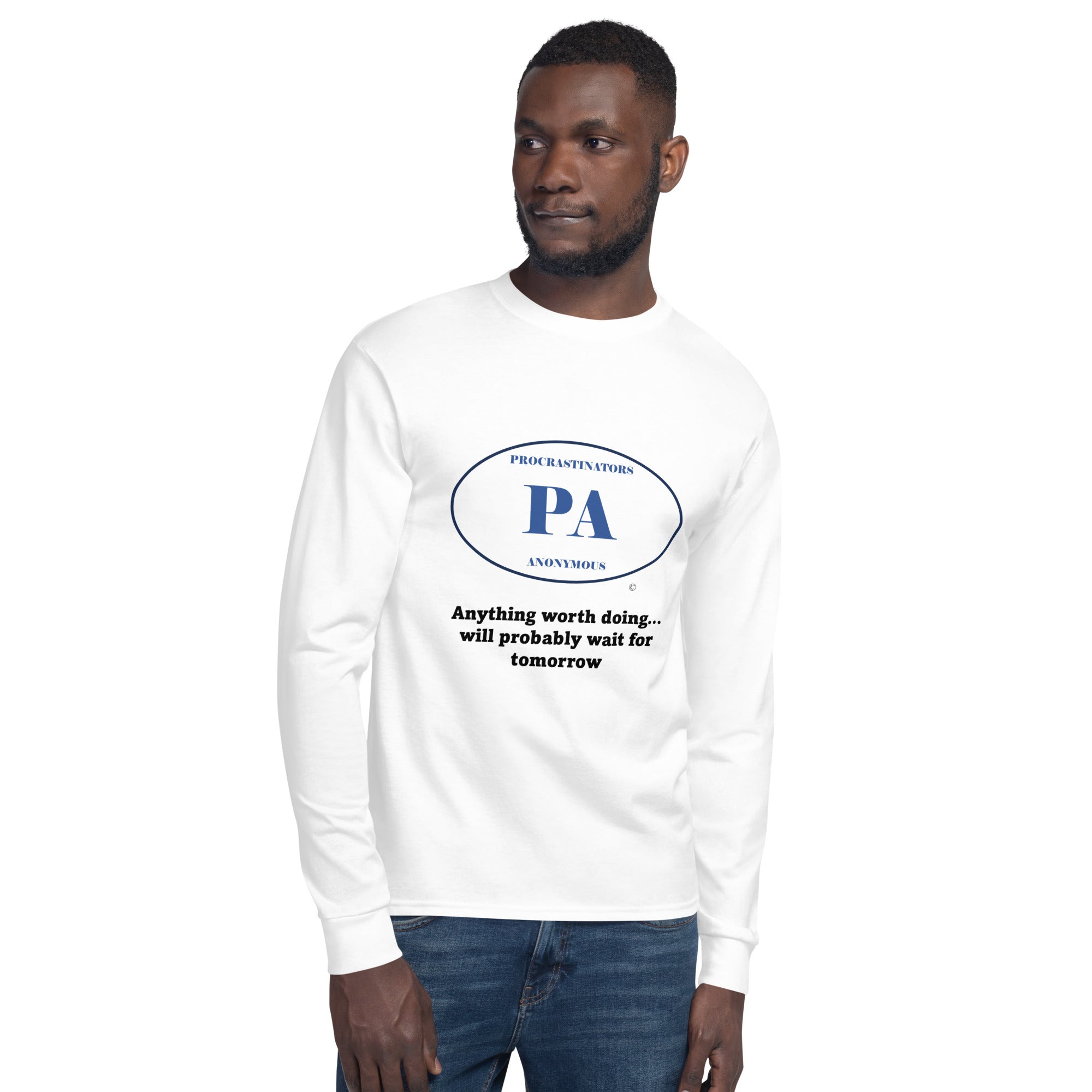 Tomorrow Men's Champion Long Sleeve Shirt