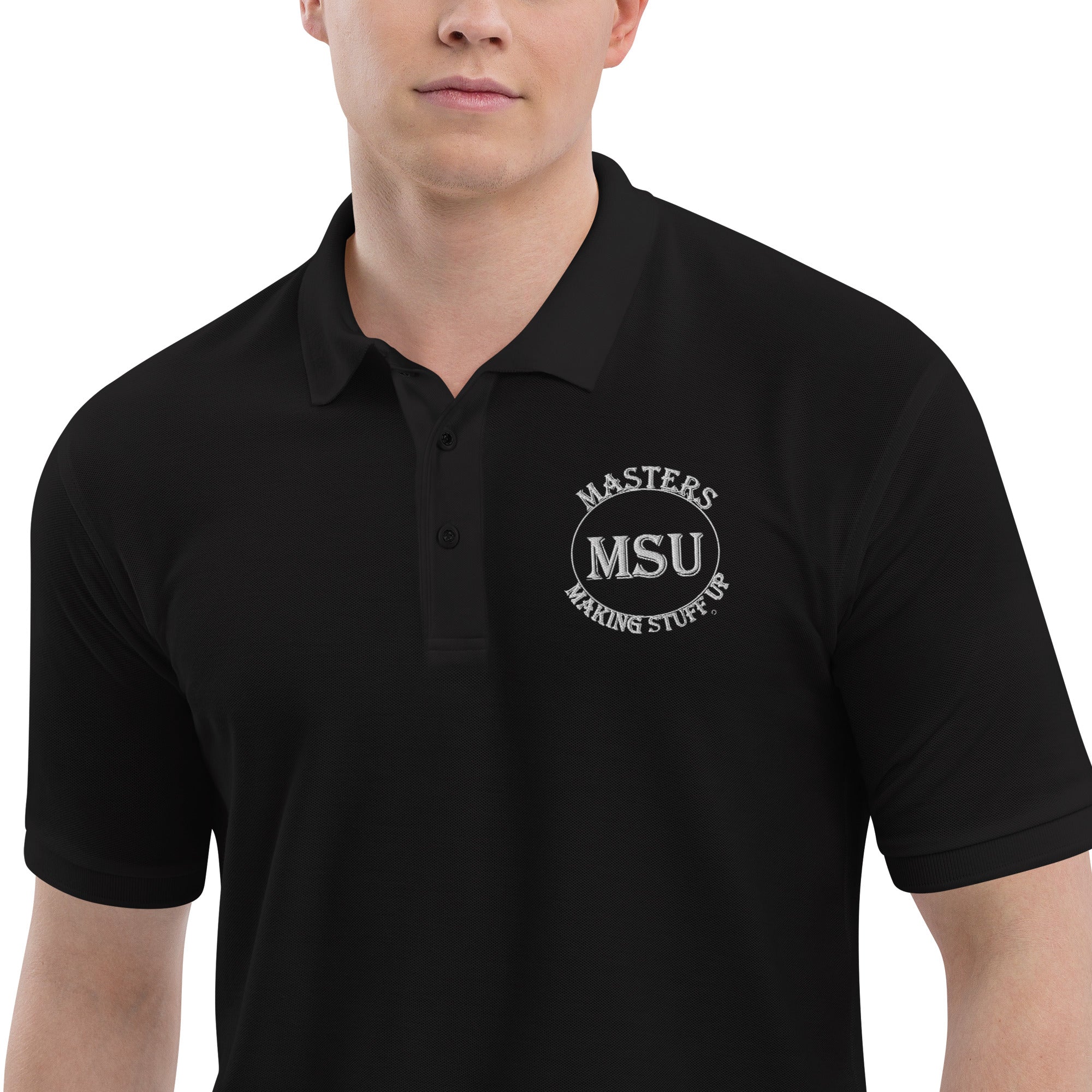 MSU Masters Men's Premium Polo