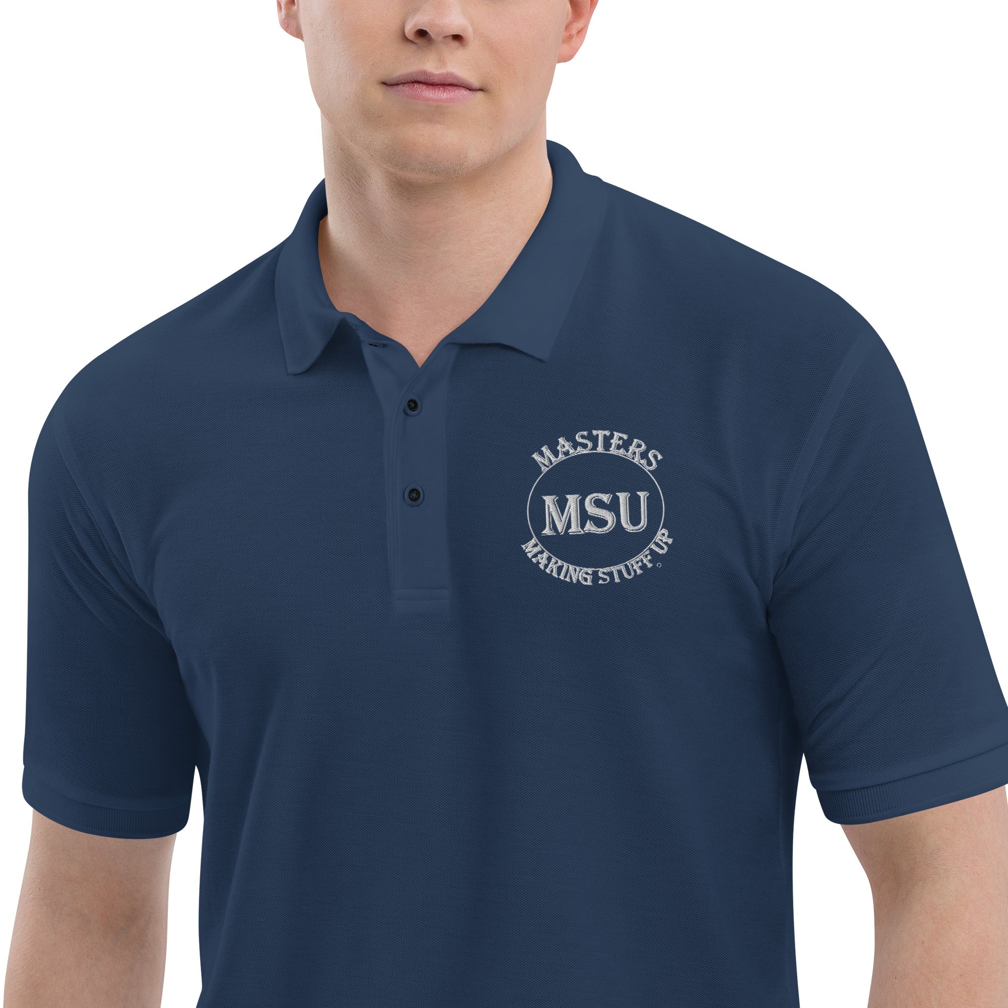MSU Masters Men's Premium Polo