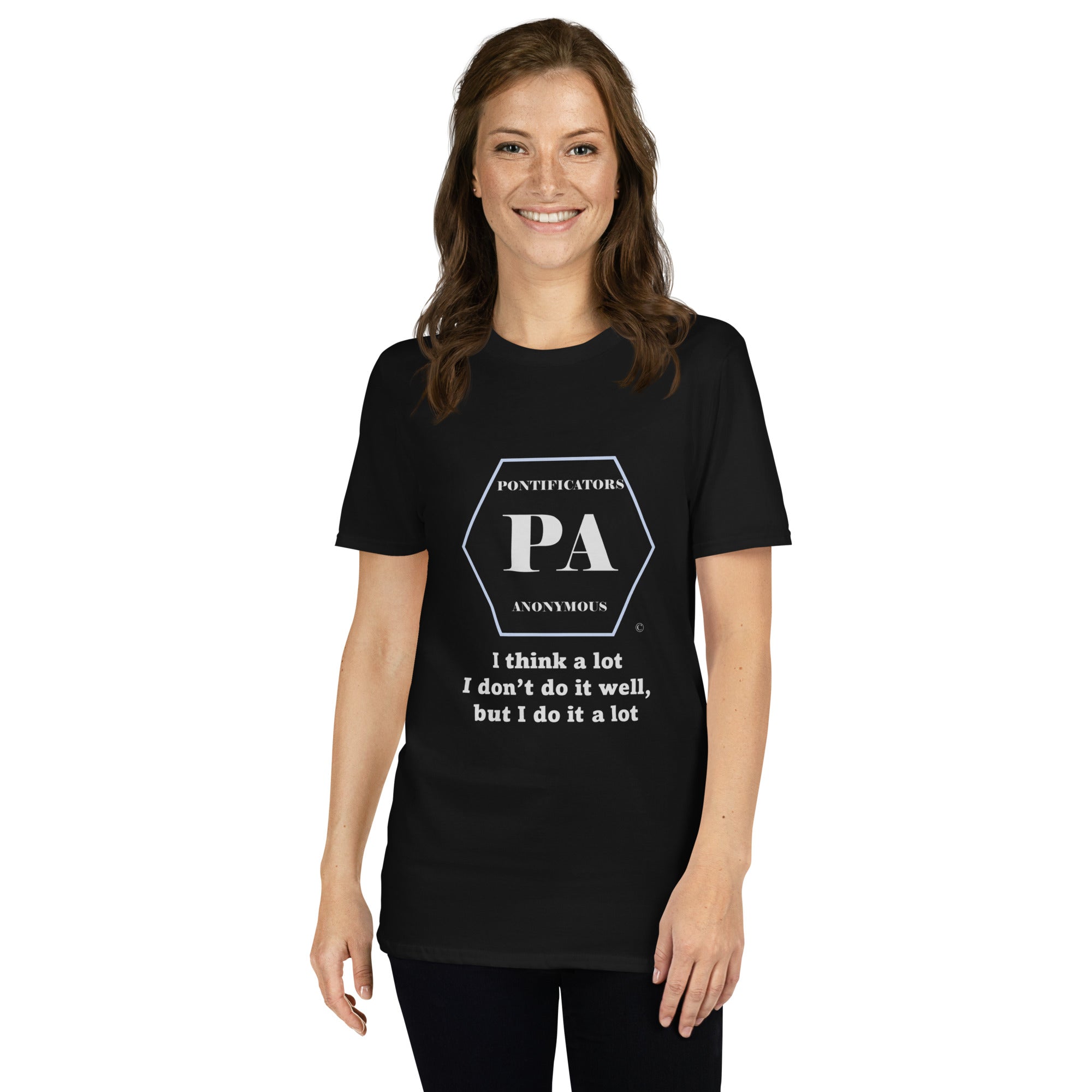Think a lot Short-Sleeve Unisex T-Shirt