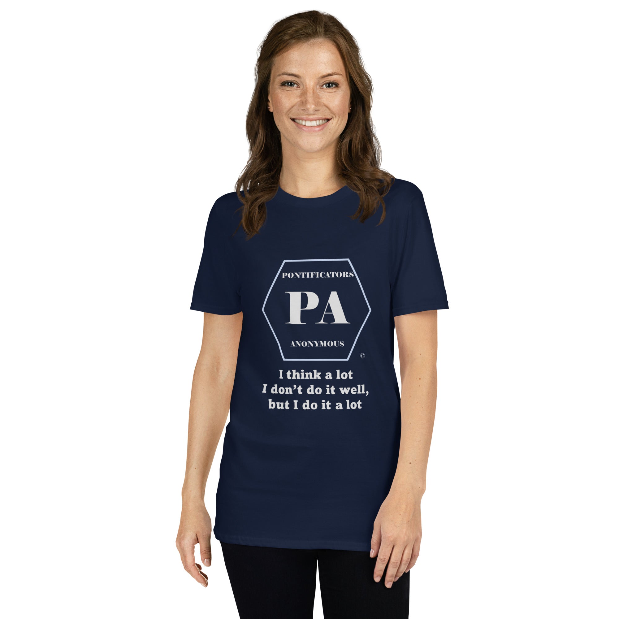 Think a lot Short-Sleeve Unisex T-Shirt