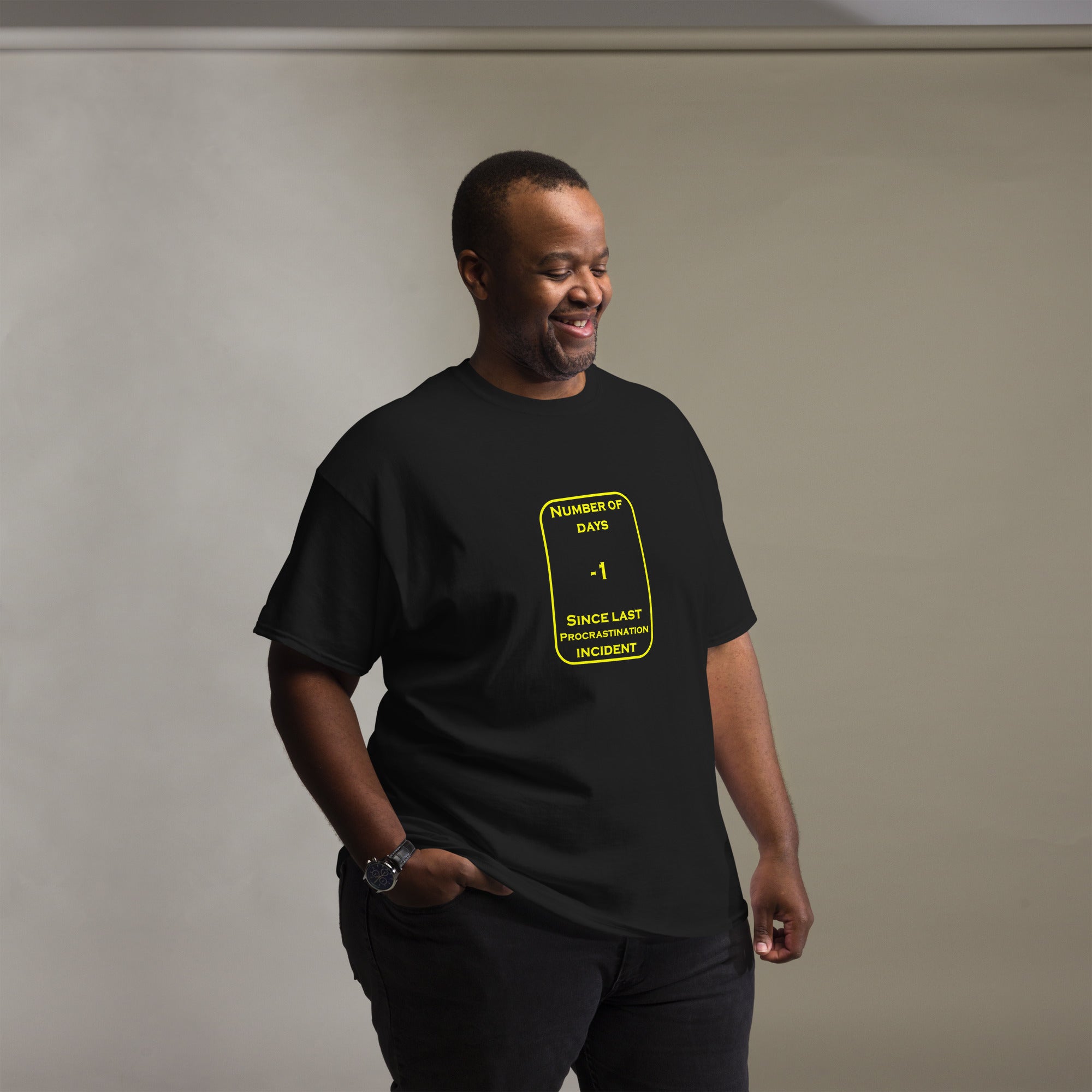 -1 Procrastination Days Unisex classic tee