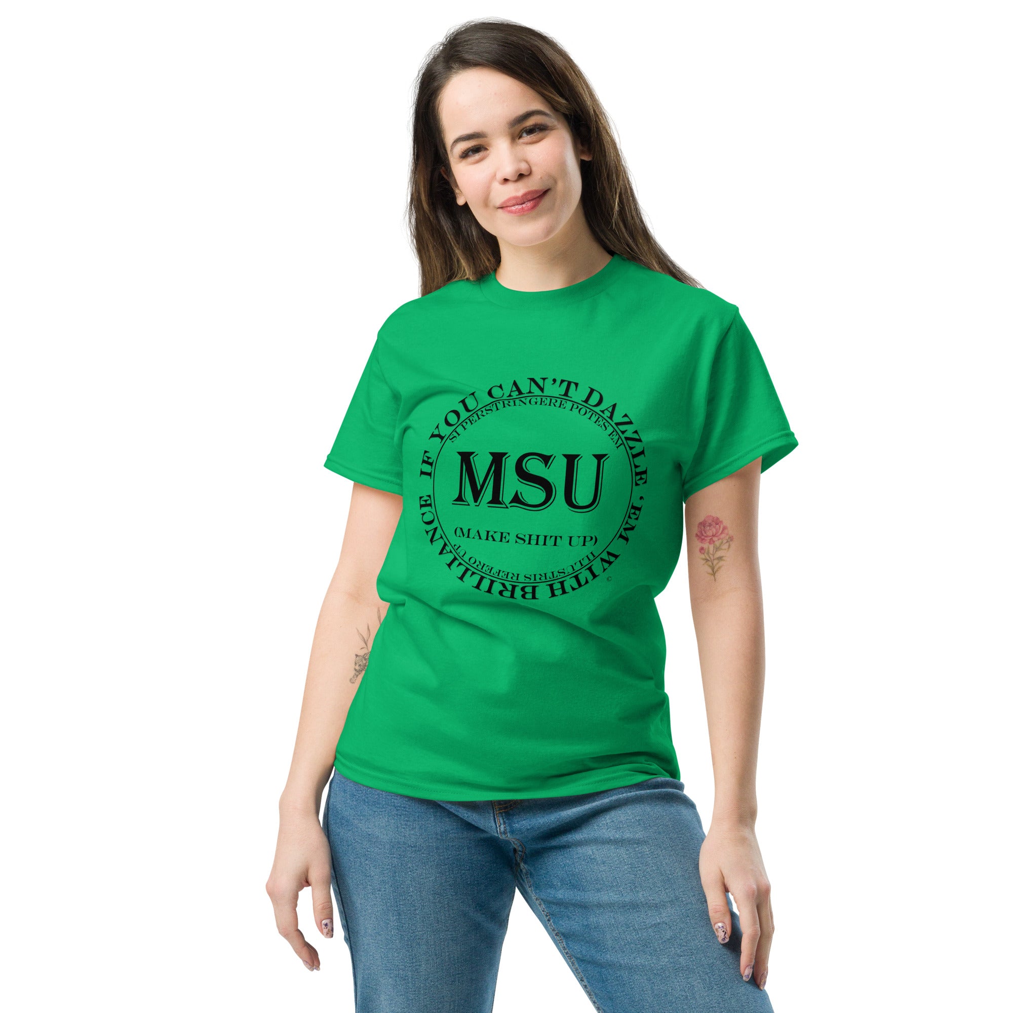 MSU Brilliance Unisex classic tee Uncensored