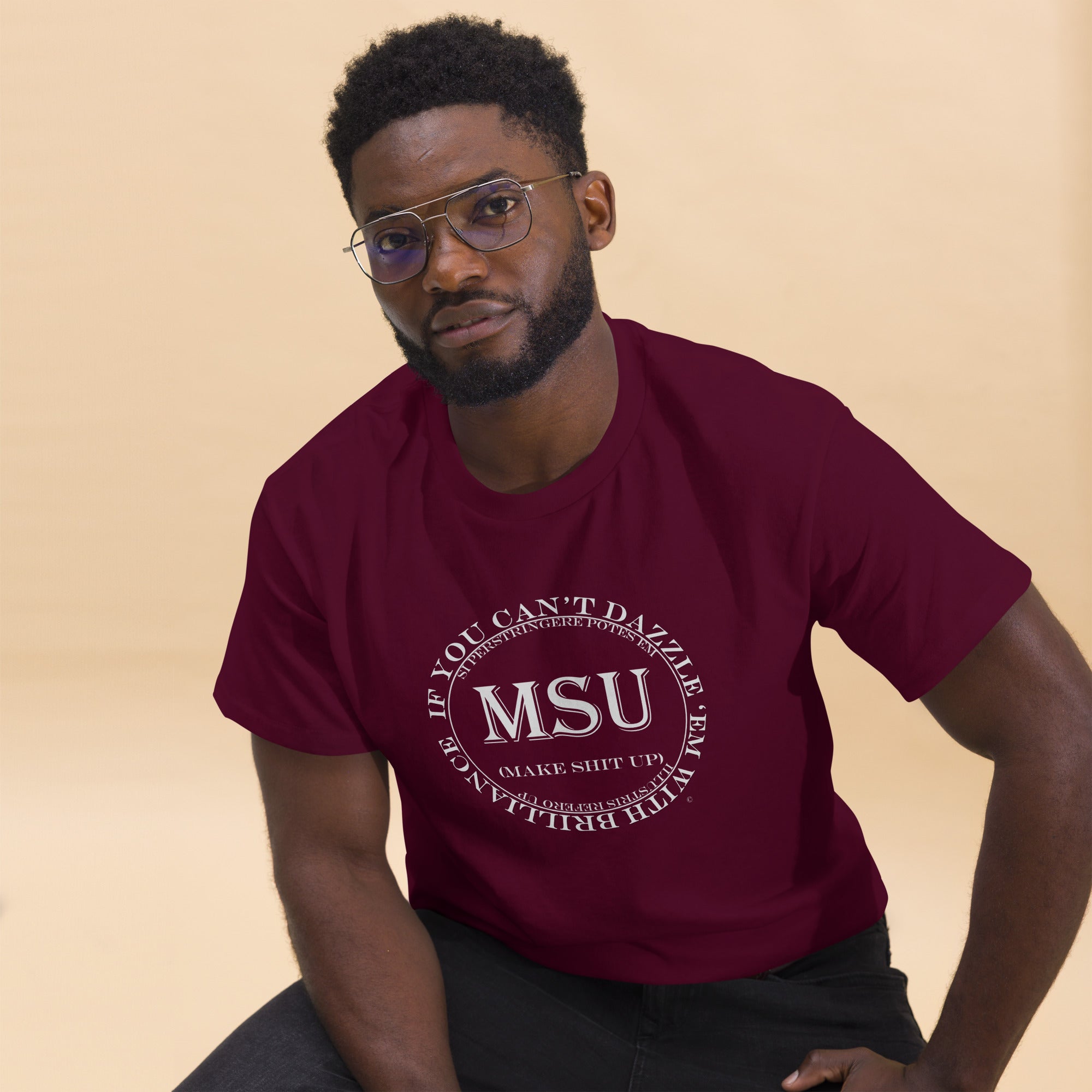 MSU Brilliance Unisex classic tee Uncensored