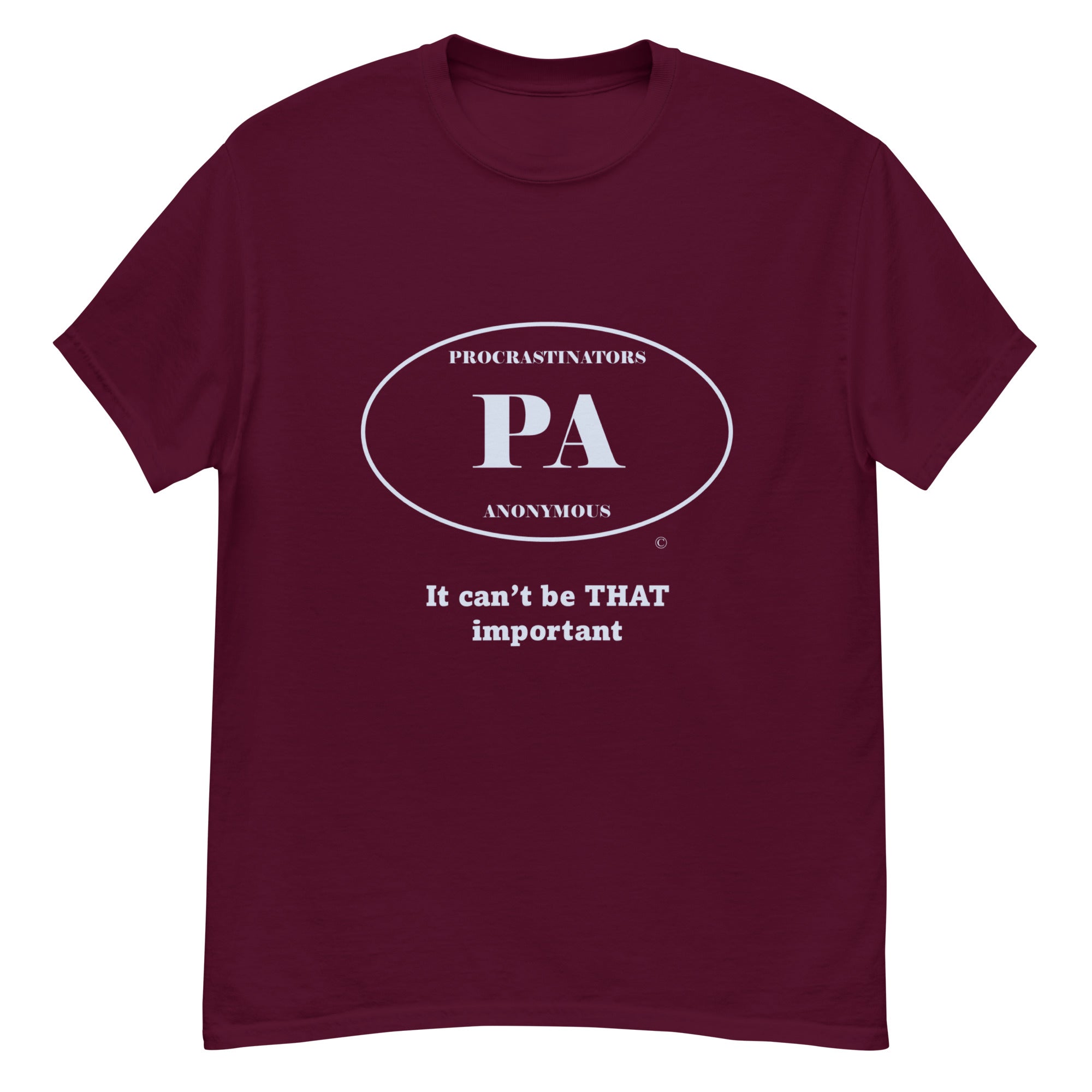 Can't be important Unisex classic tee
