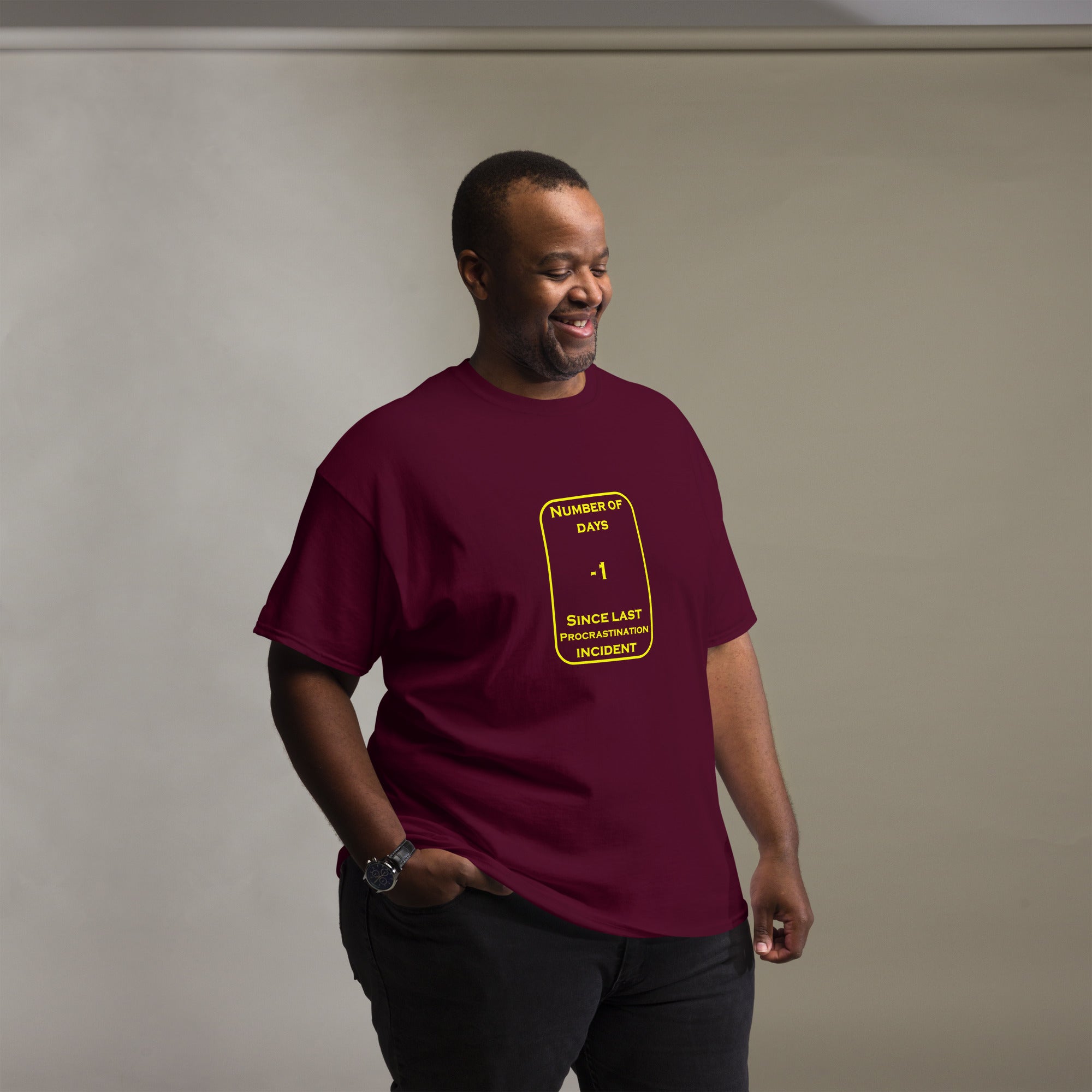 -1 Procrastination Days Unisex classic tee
