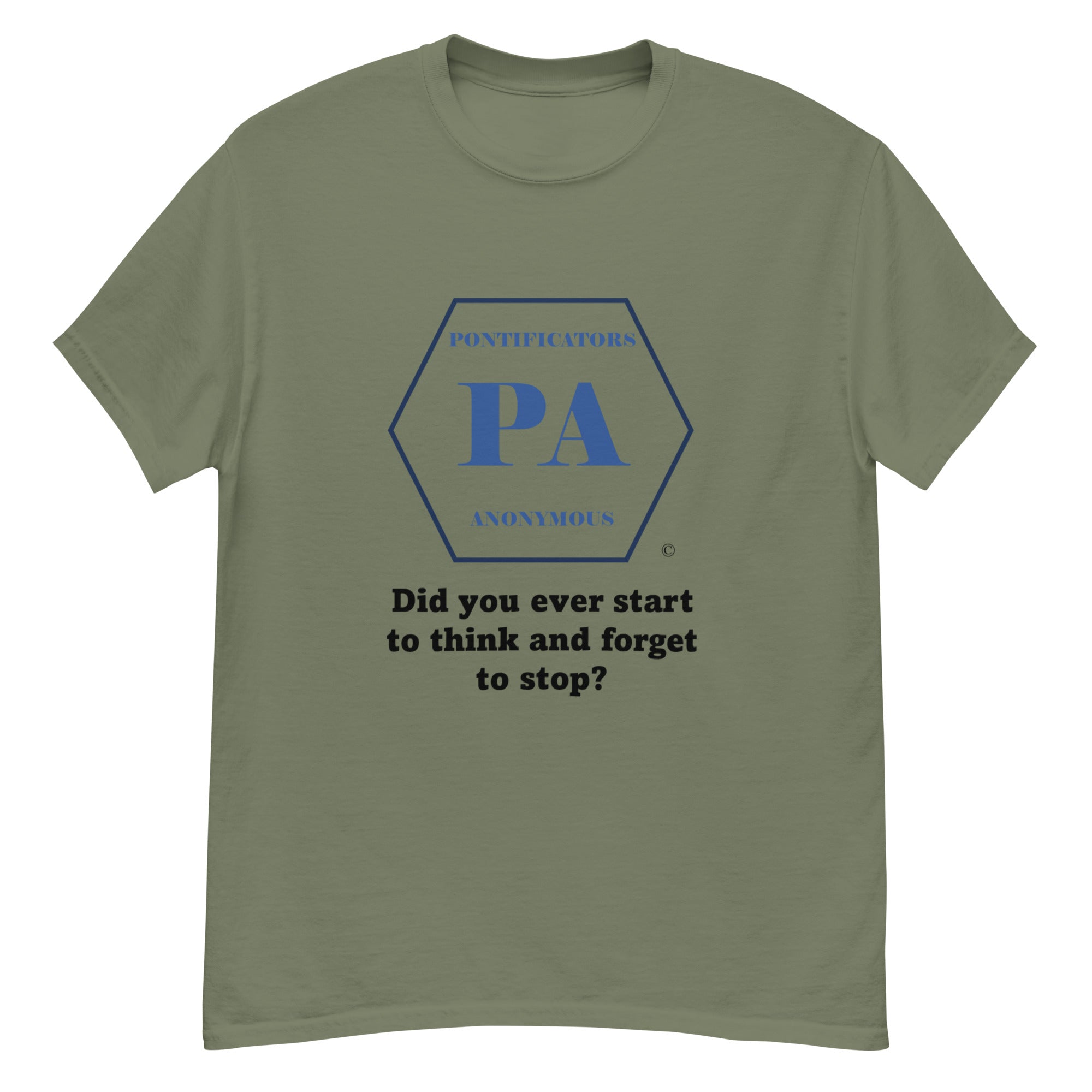 Start to Think Unisex classic tee