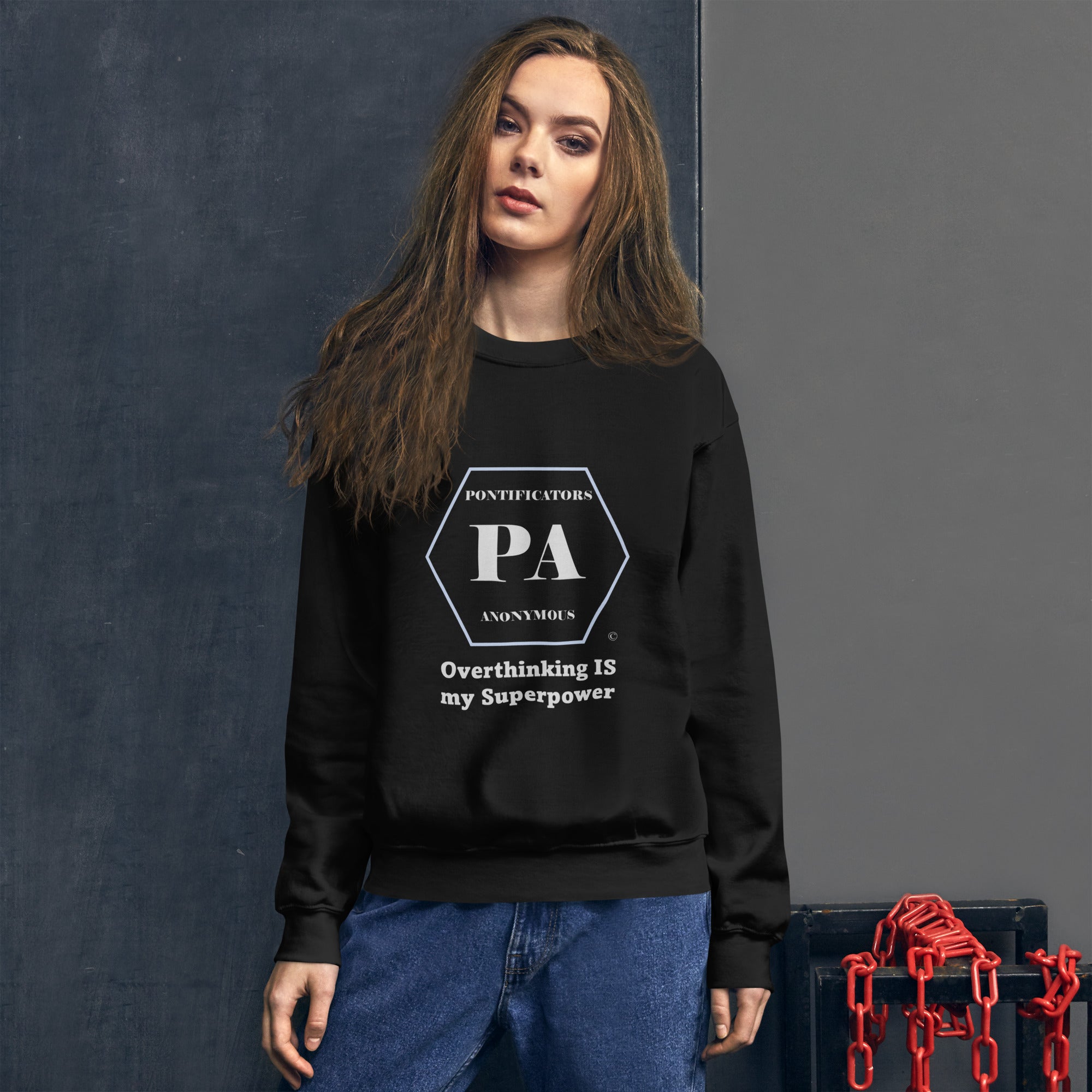 Overthinking Unisex Sweatshirt