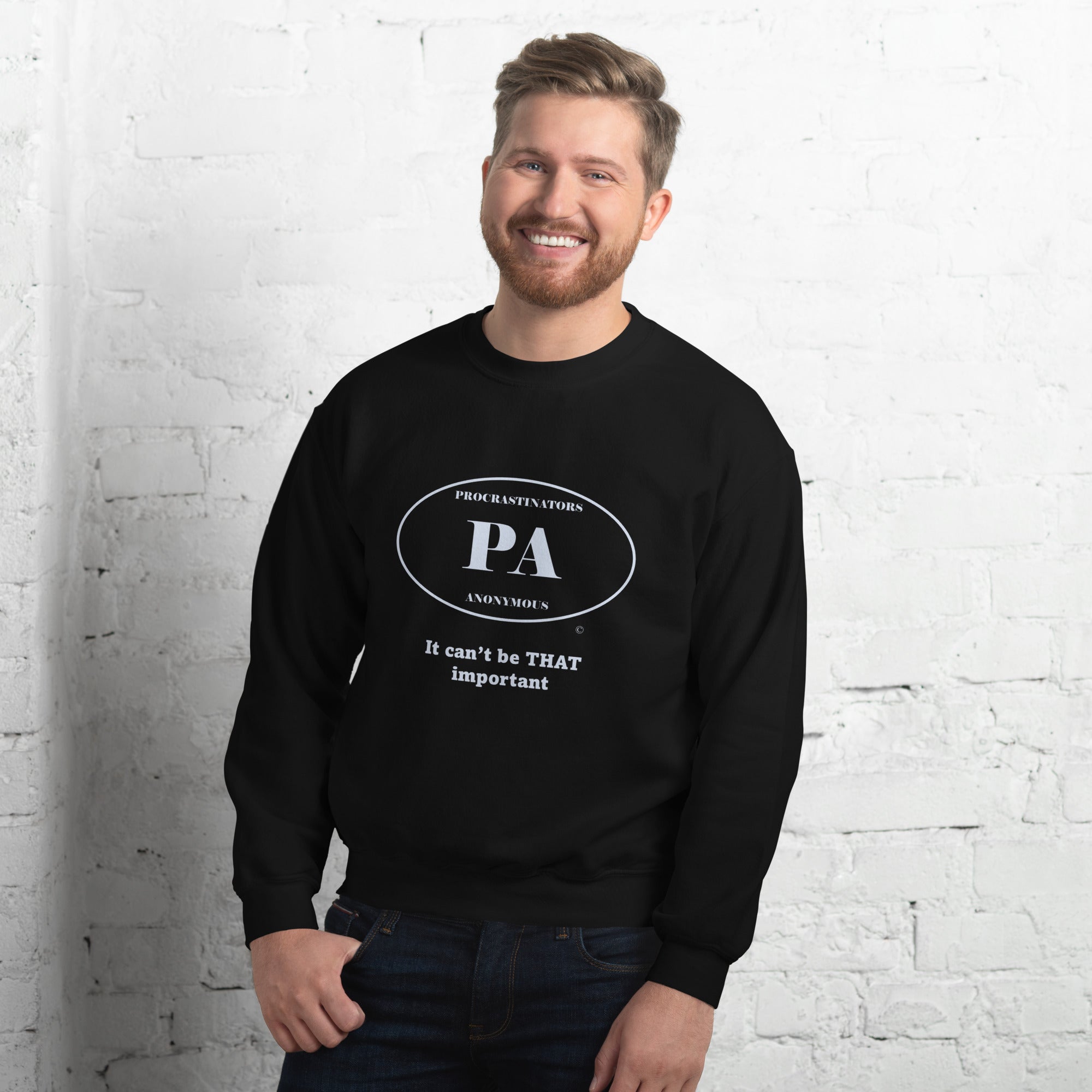 Can't be important Unisex Sweatshirt