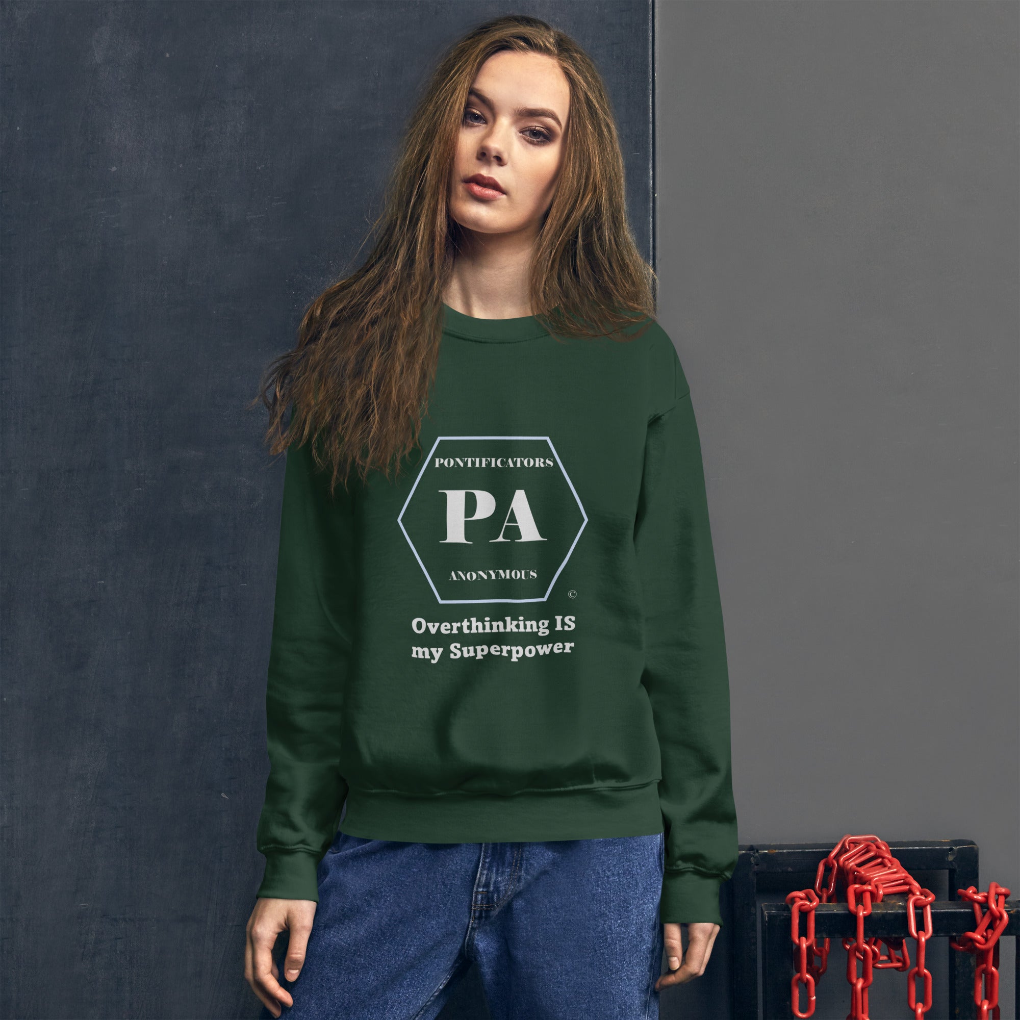 Overthinking Unisex Sweatshirt