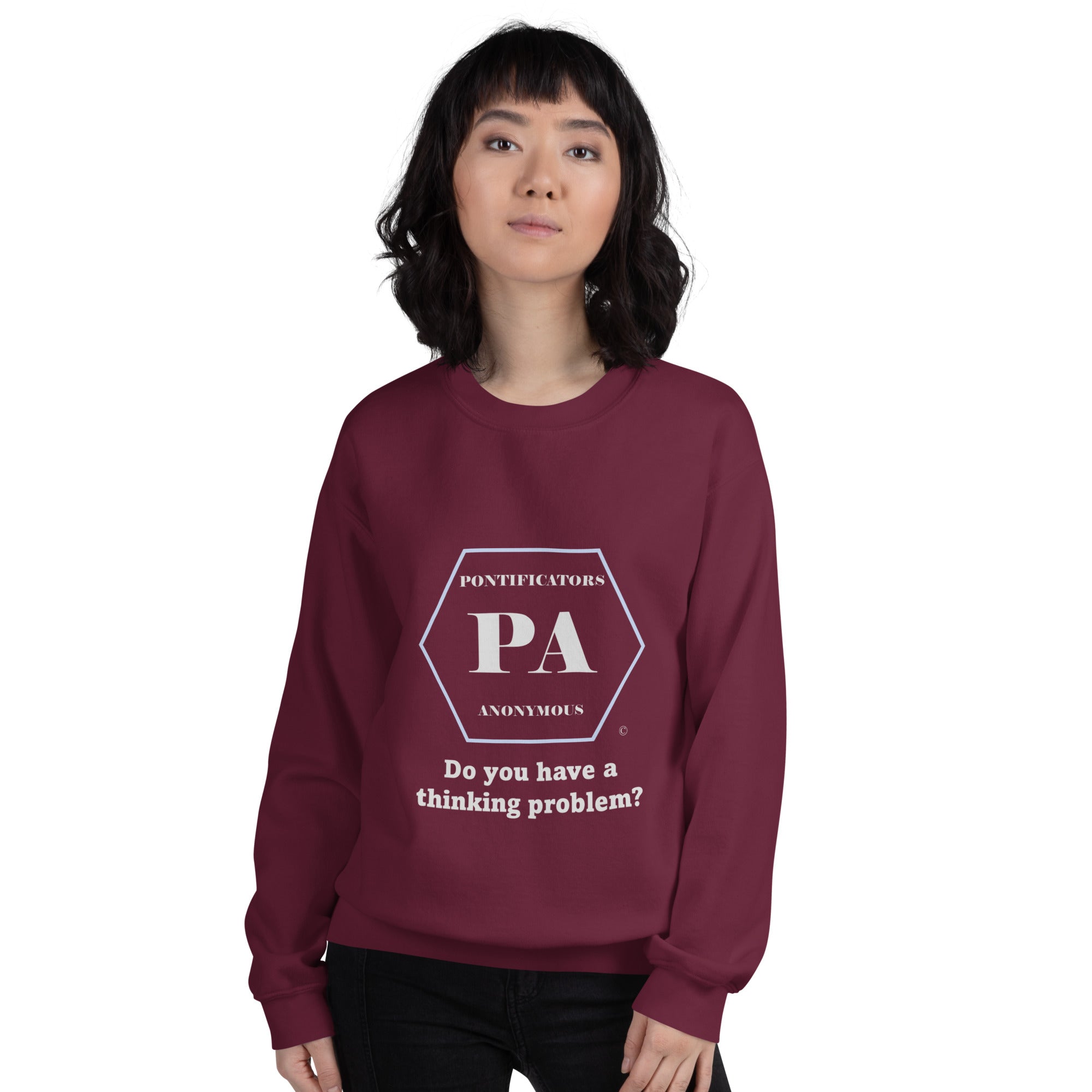 Thinking Problem Unisex Sweatshirt