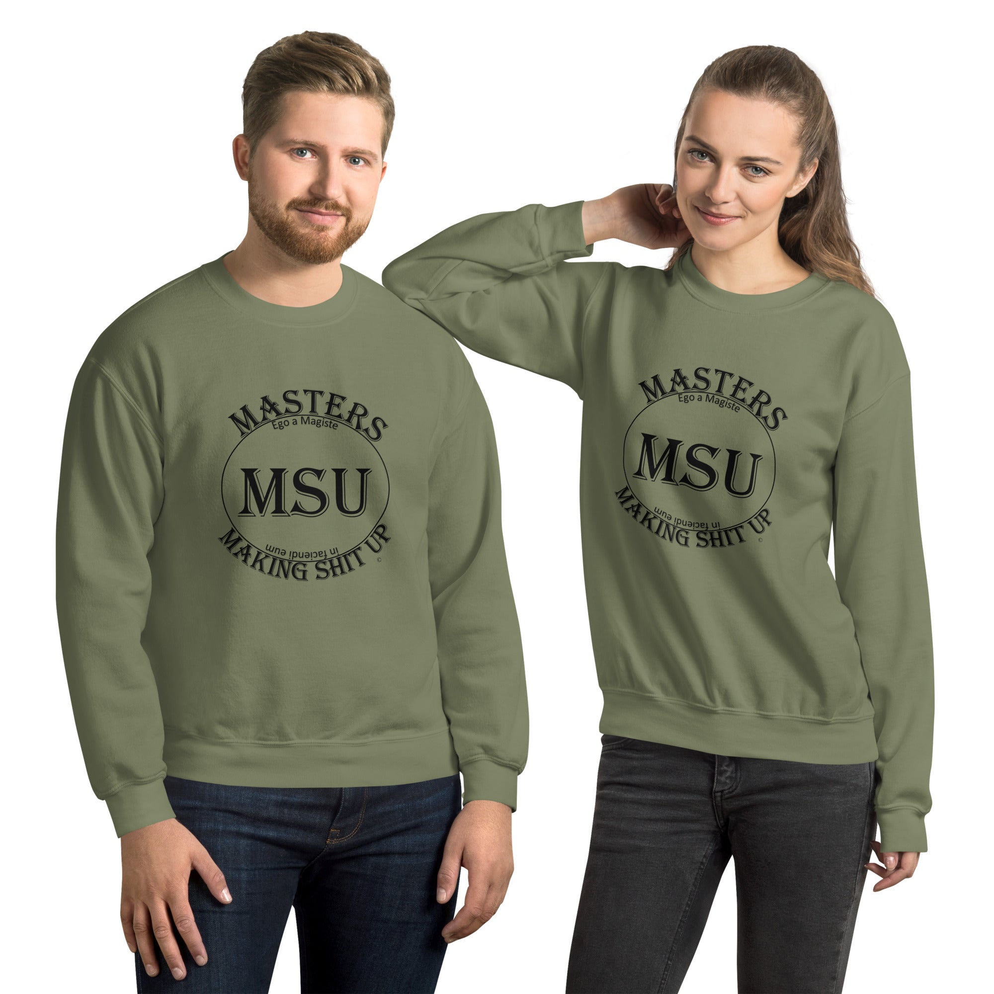 MSU Masters Unisex Sweatshirt Uncensored