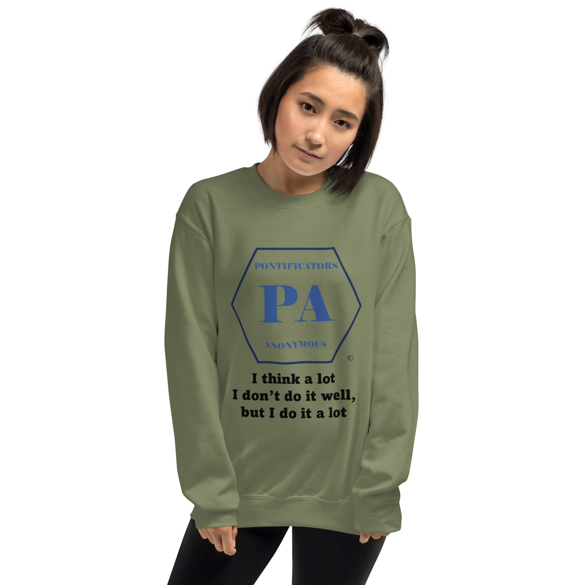 Think a lot Unisex Sweatshirt