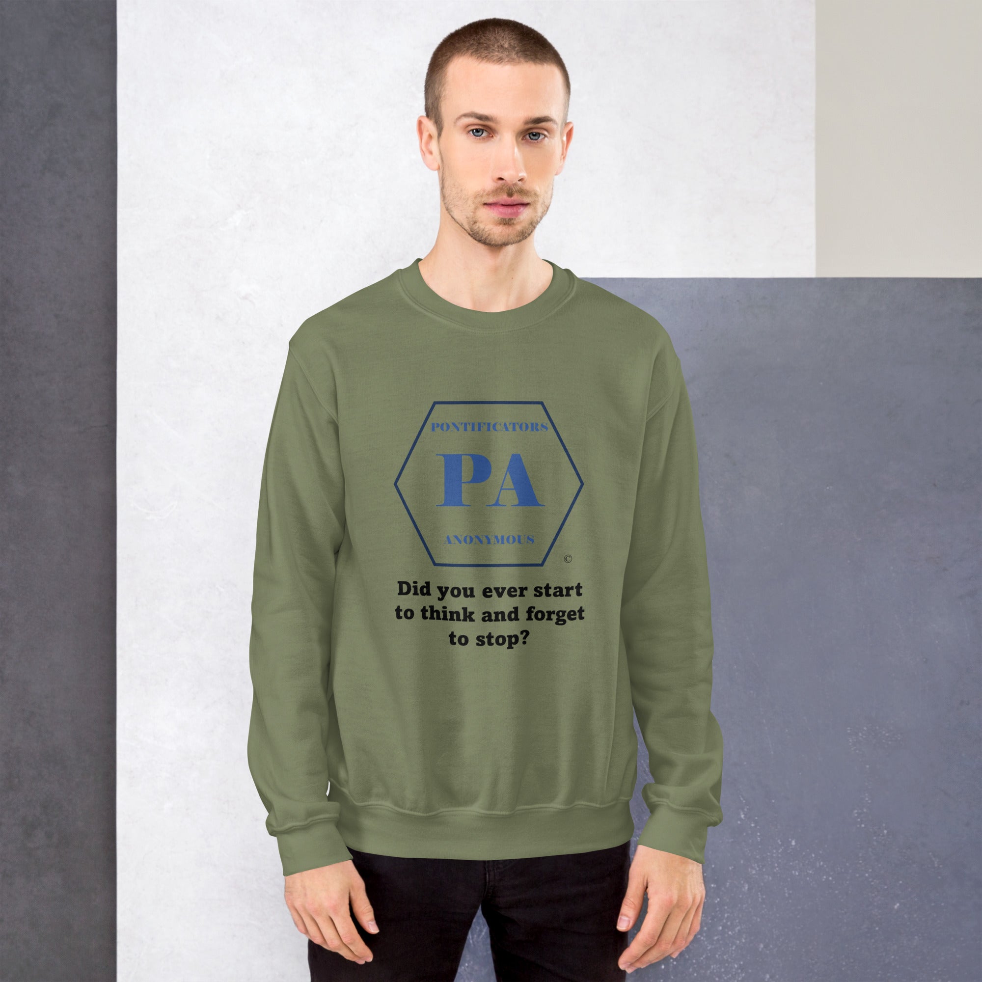 Start to Think Unisex Sweatshirt