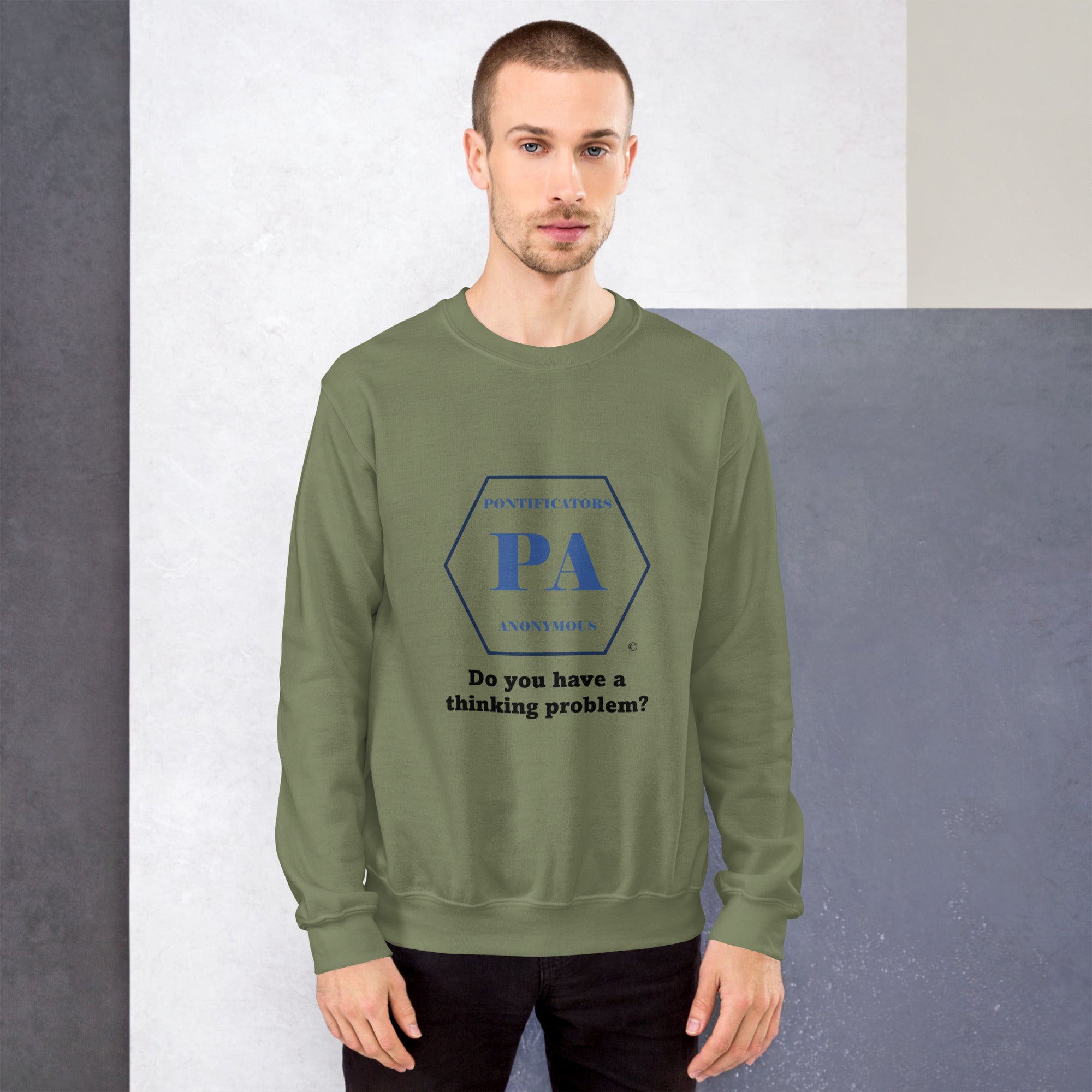 Thinking Problem Unisex Sweatshirt