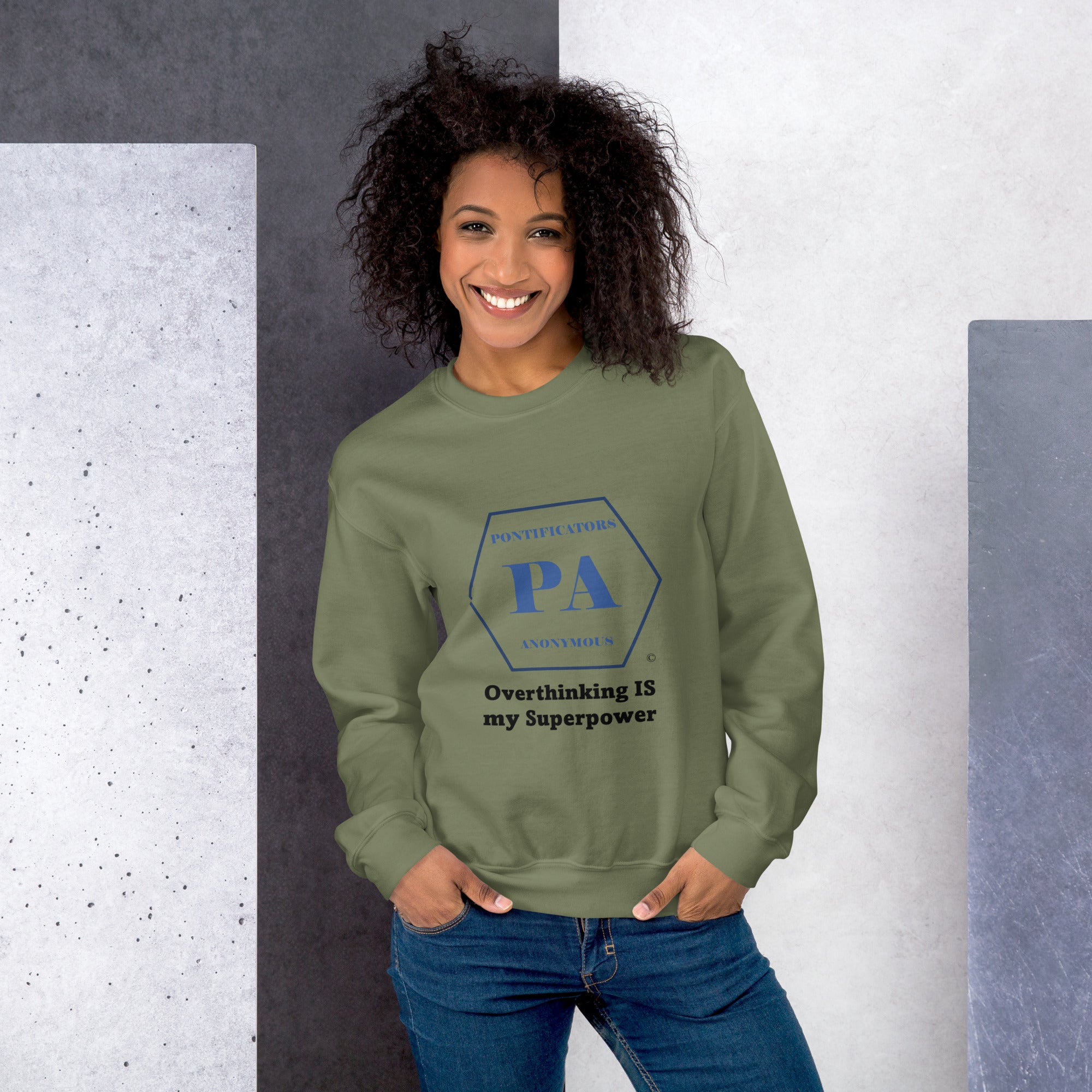 Overthinking Unisex Sweatshirt