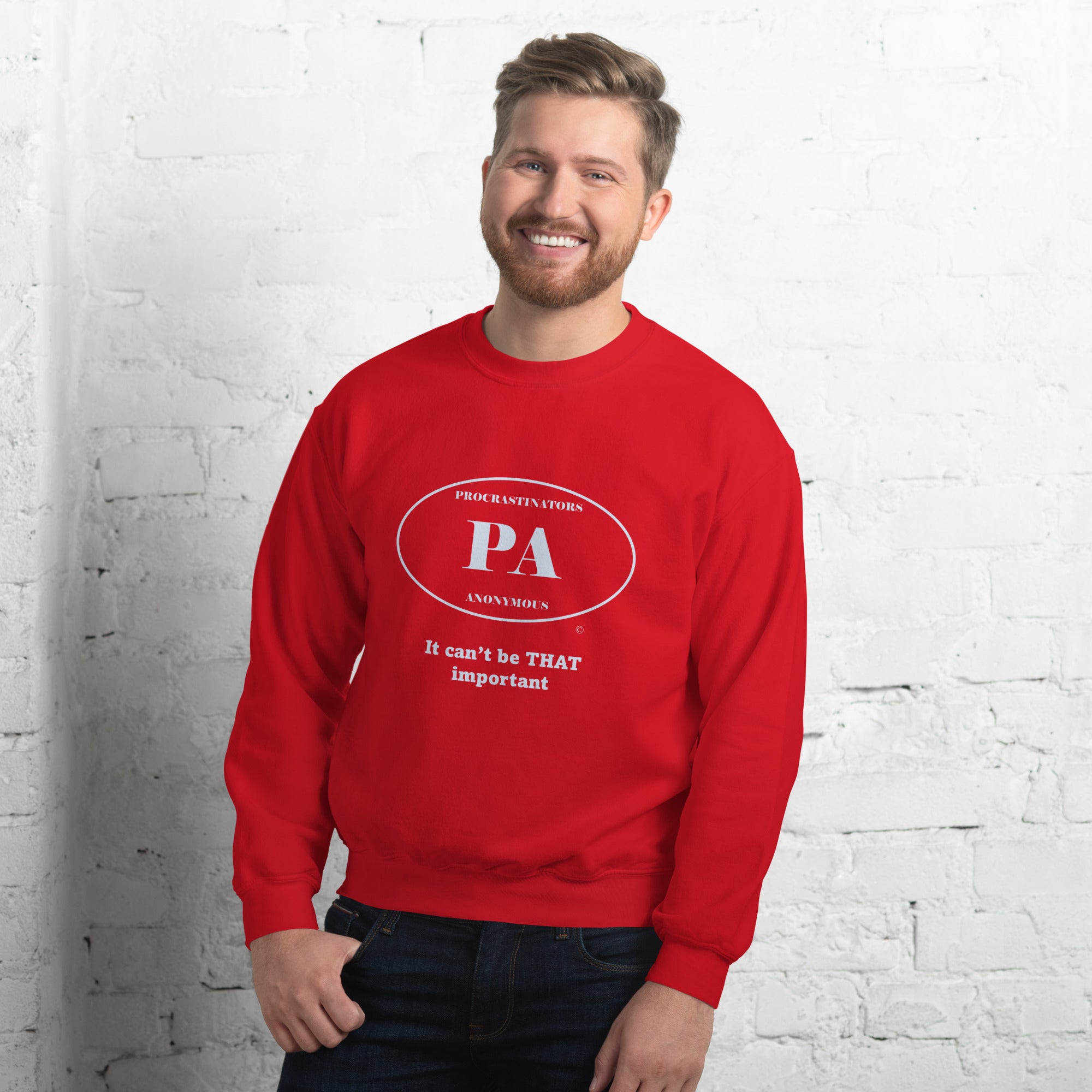 Can't be important Unisex Sweatshirt