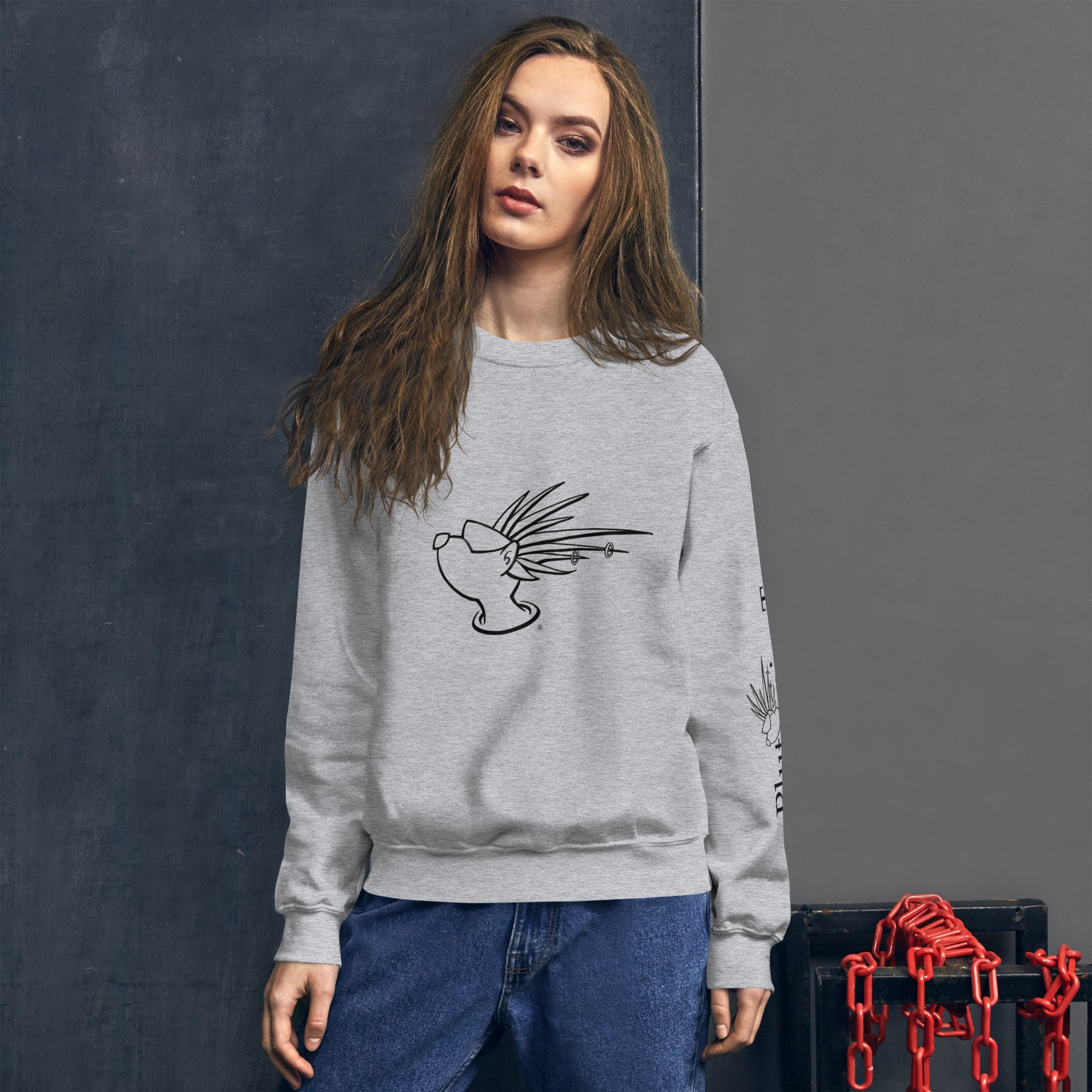 Logo Head Unisex Sweatshirt
