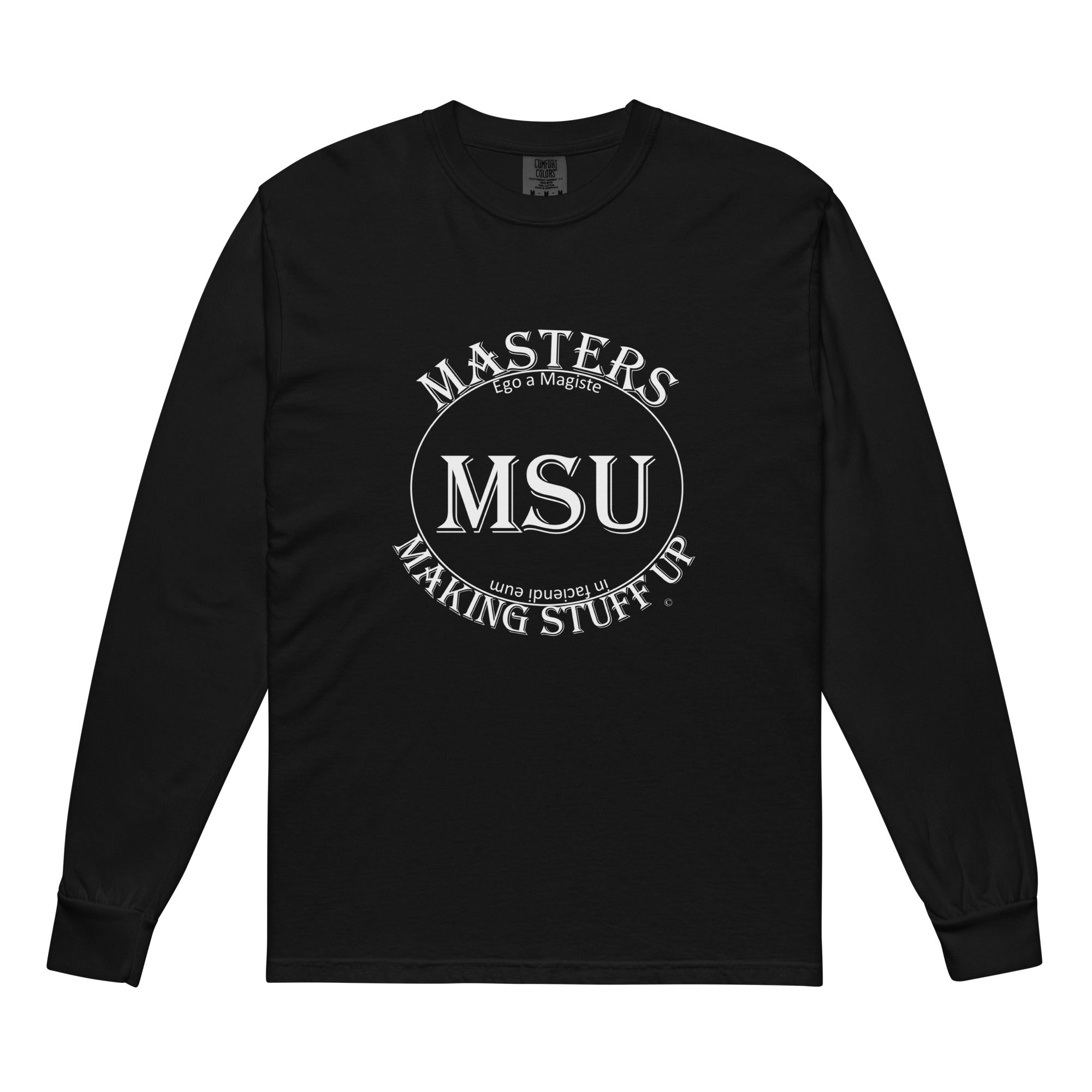 MSU Masters Garment-dyed heavyweight long-sleeve shirt