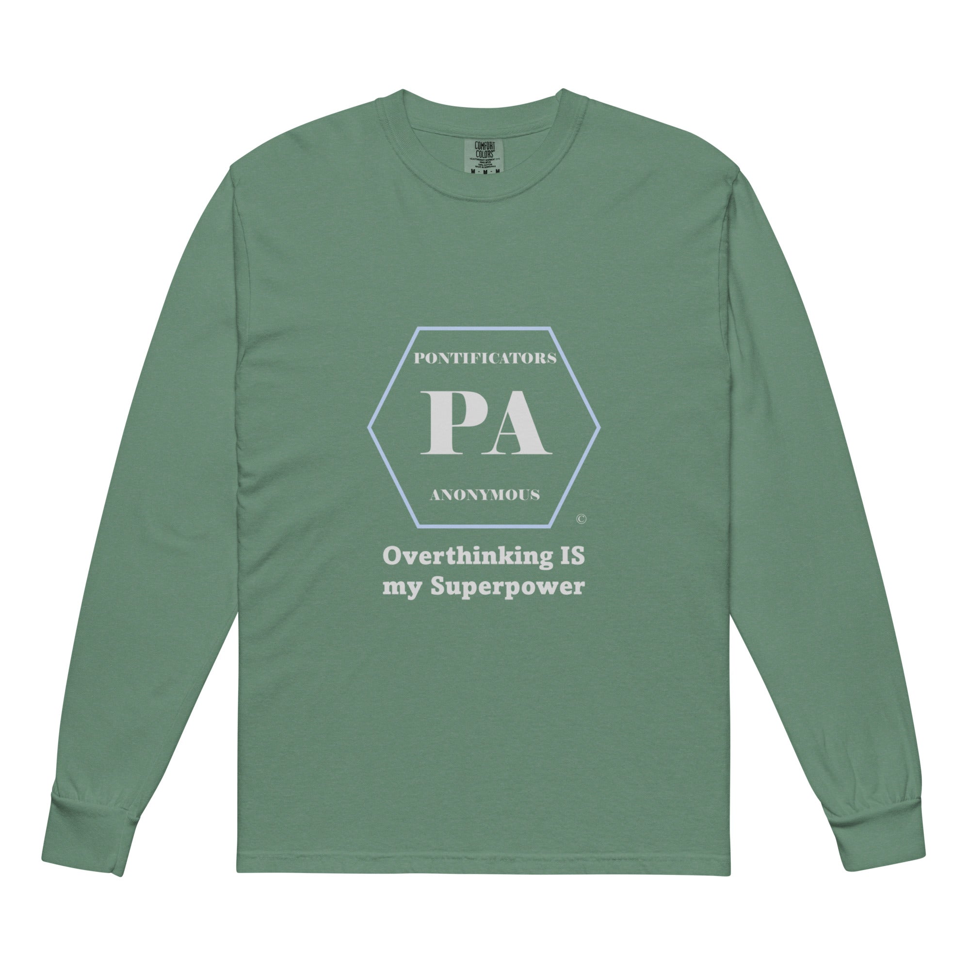 Overthinking Garment-dyed heavyweight long-sleeve shirt