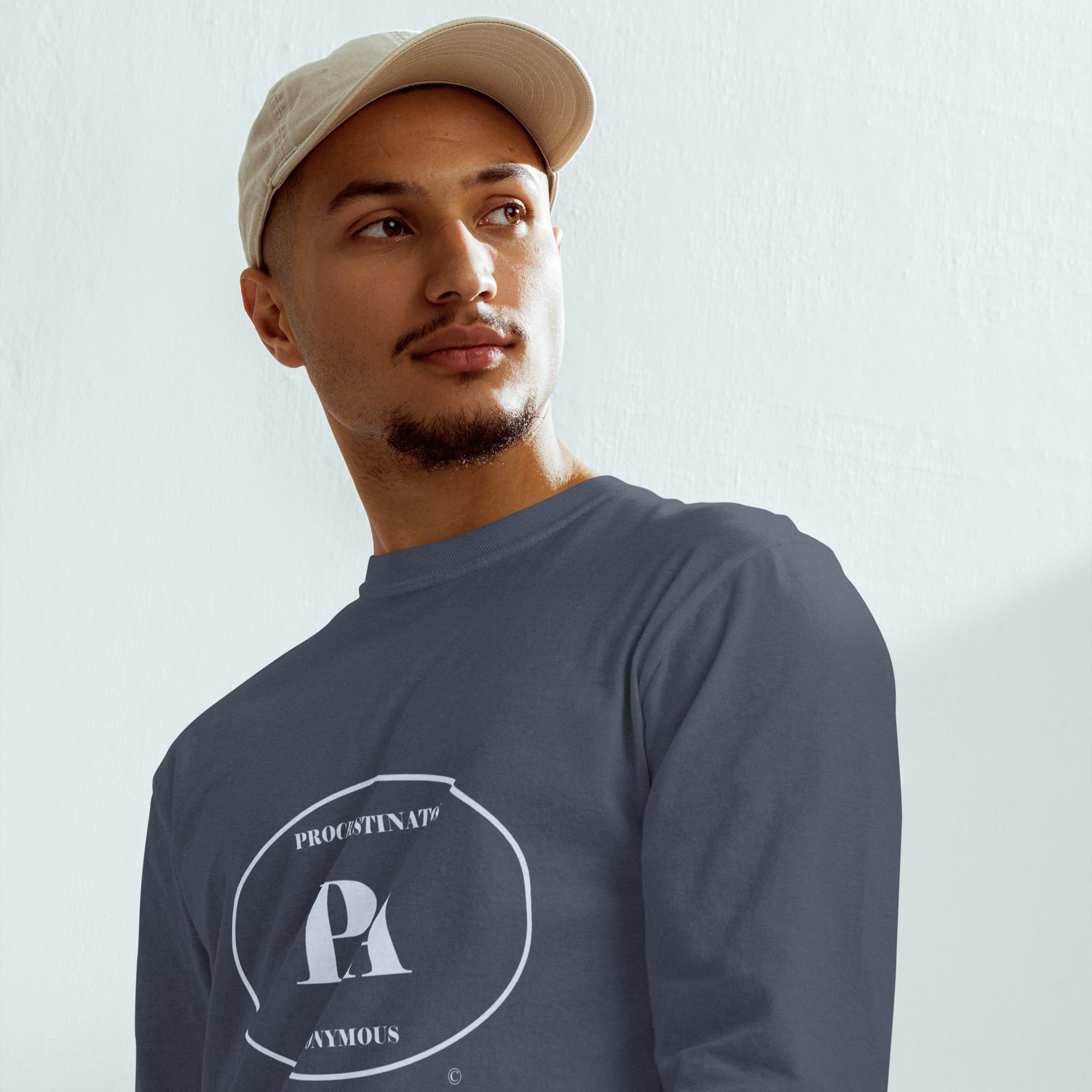 Tomorrow Garment-dyed heavyweight long-sleeve shirt