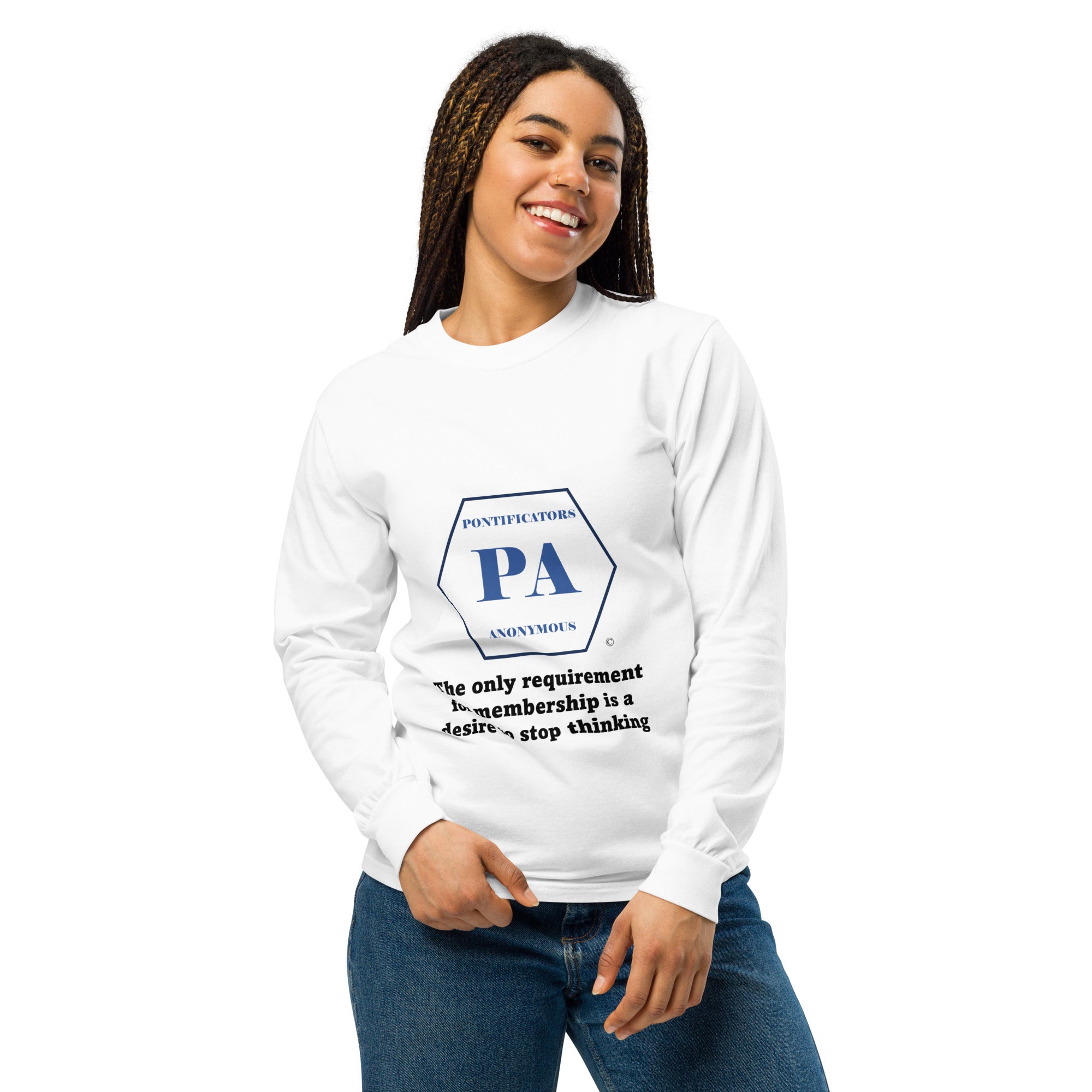Requirement Garment-dyed heavyweight long-sleeve shirt