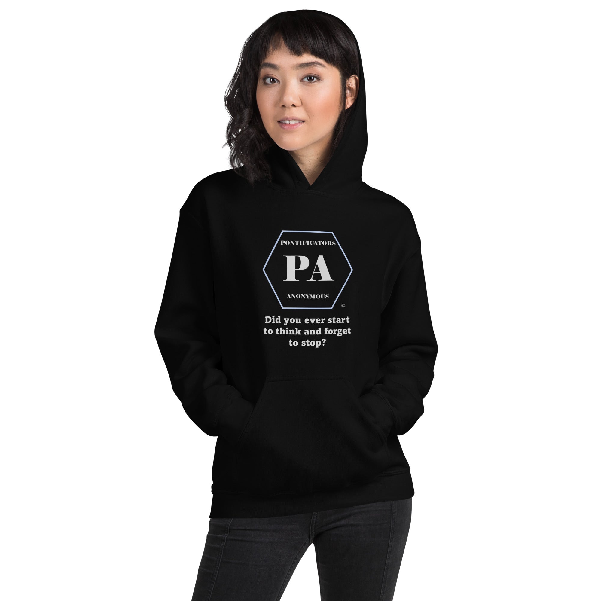 Start to Think Unisex Hoodie