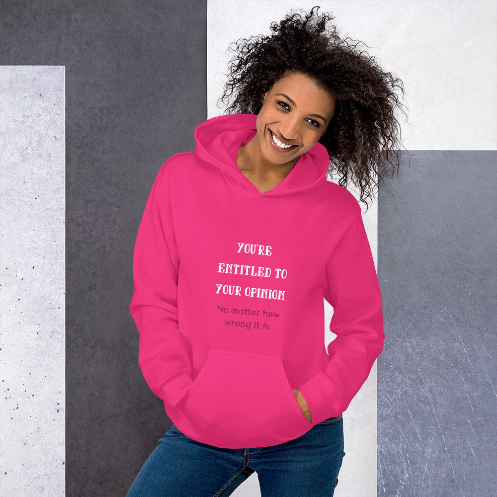 Opinion Unisex Hoodie