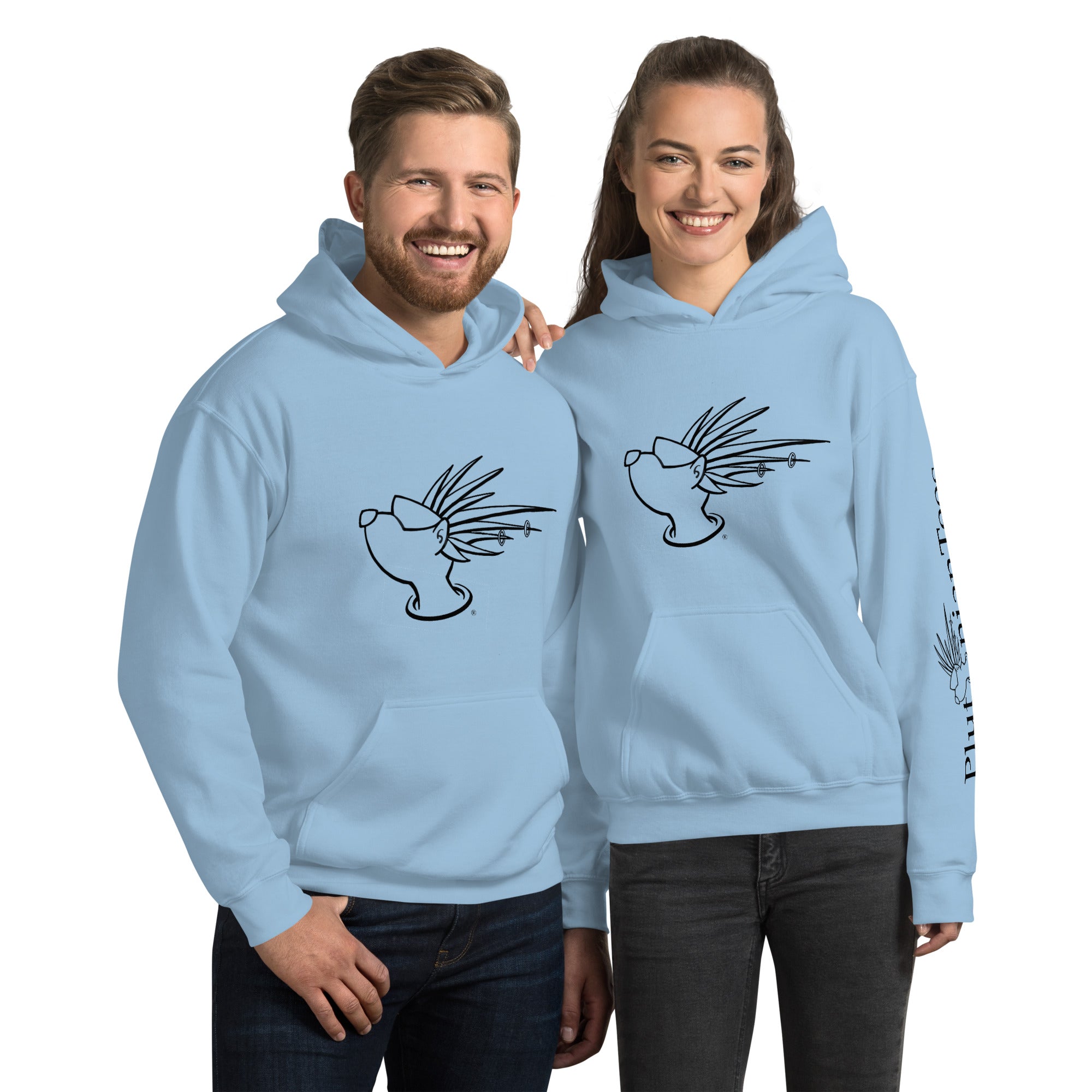 Logo Head Unisex Hoodie