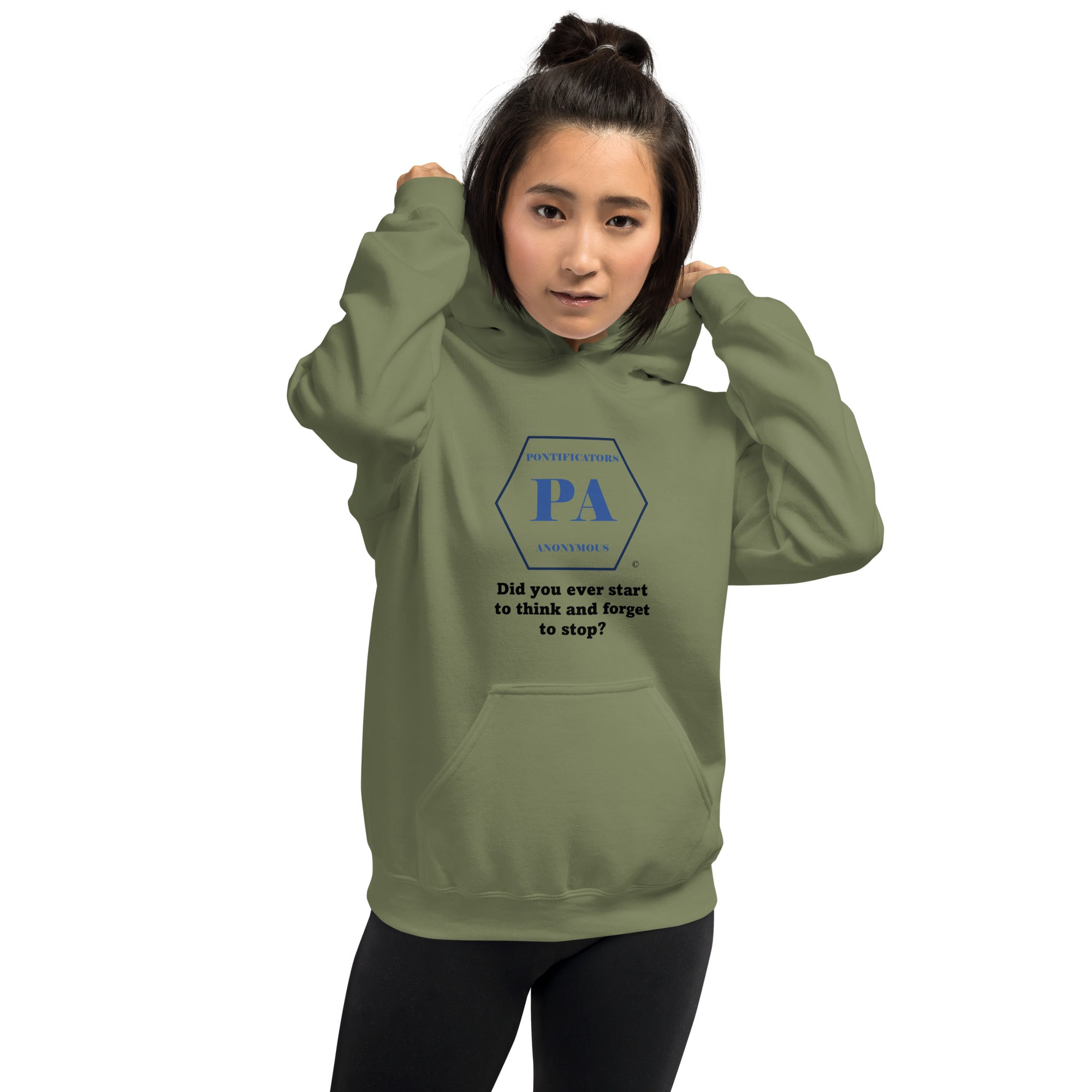 Start to Think Unisex Hoodie