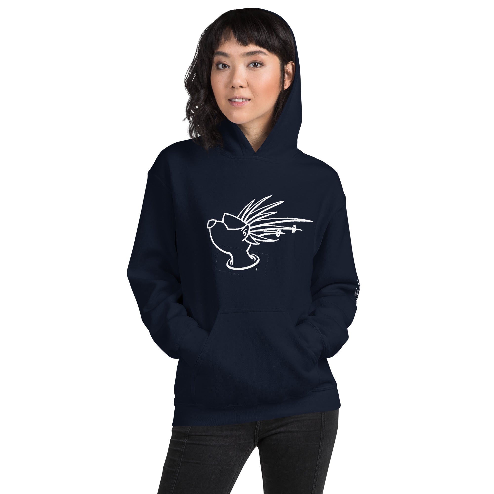 Logo Head Unisex Hoodie