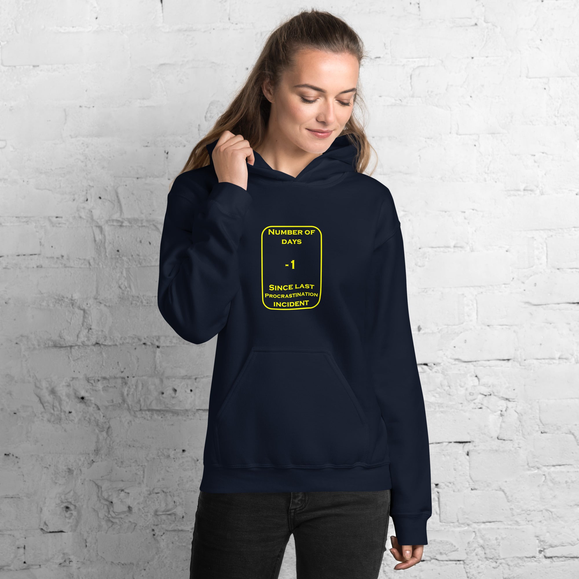 -1 Procrastination Days Unisex Hoodie