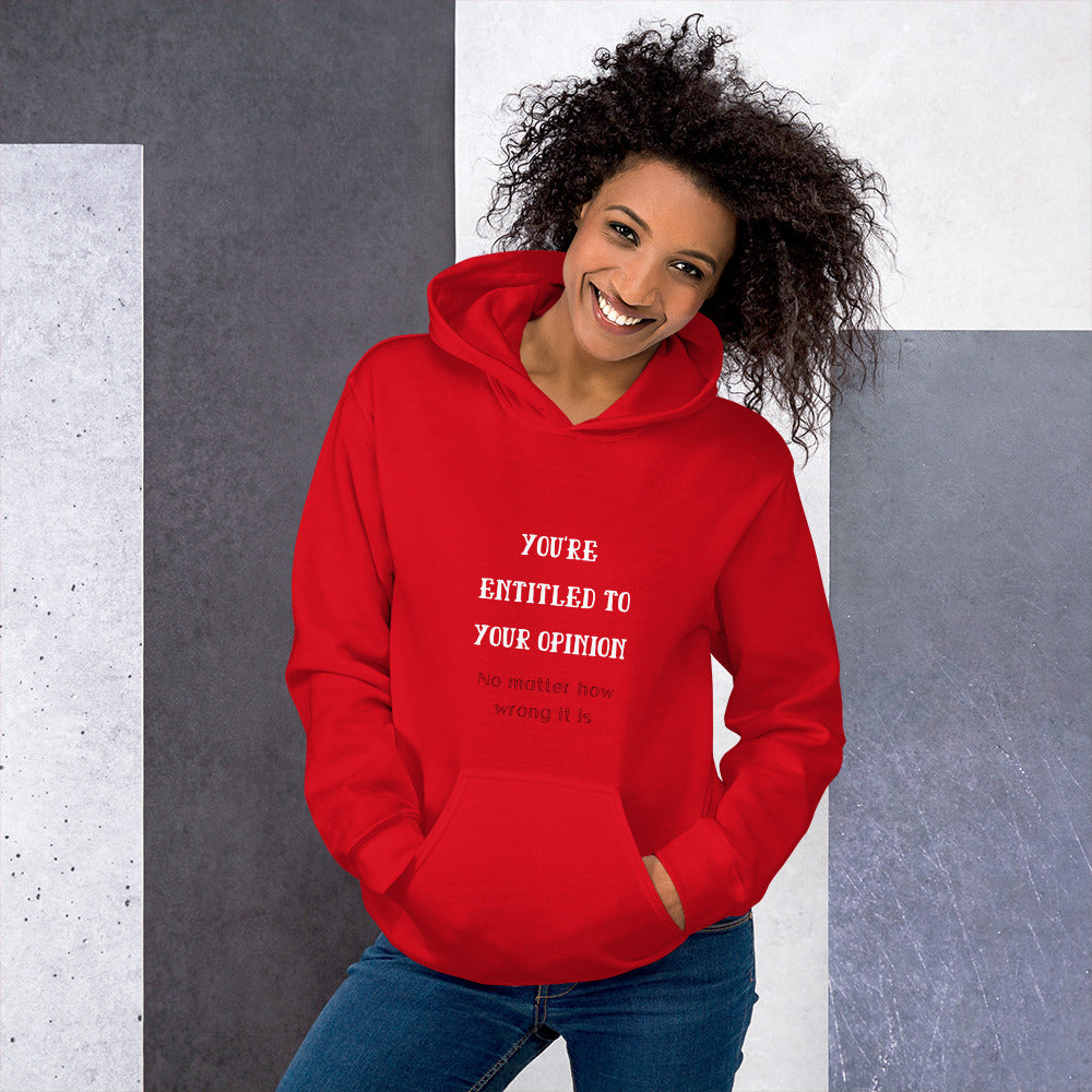 Opinion Unisex Hoodie