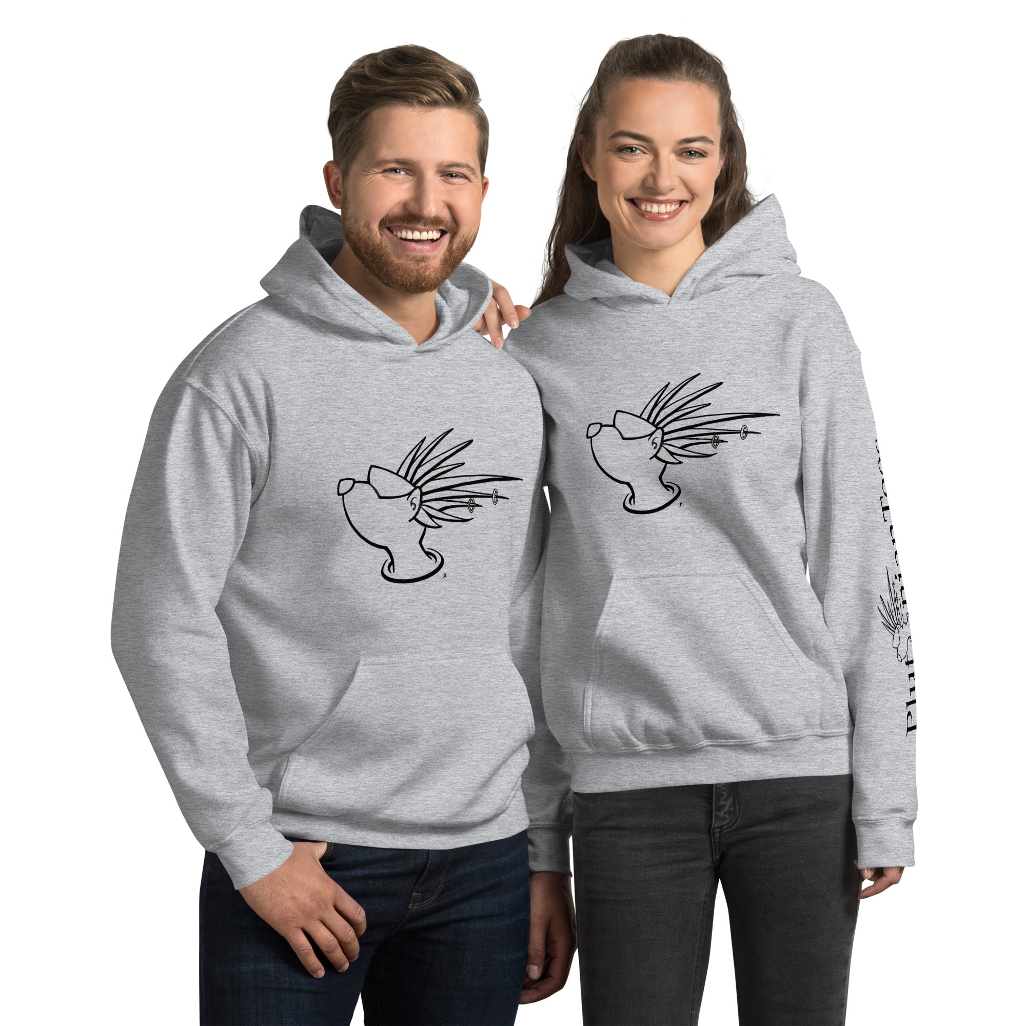 Logo Head Unisex Hoodie