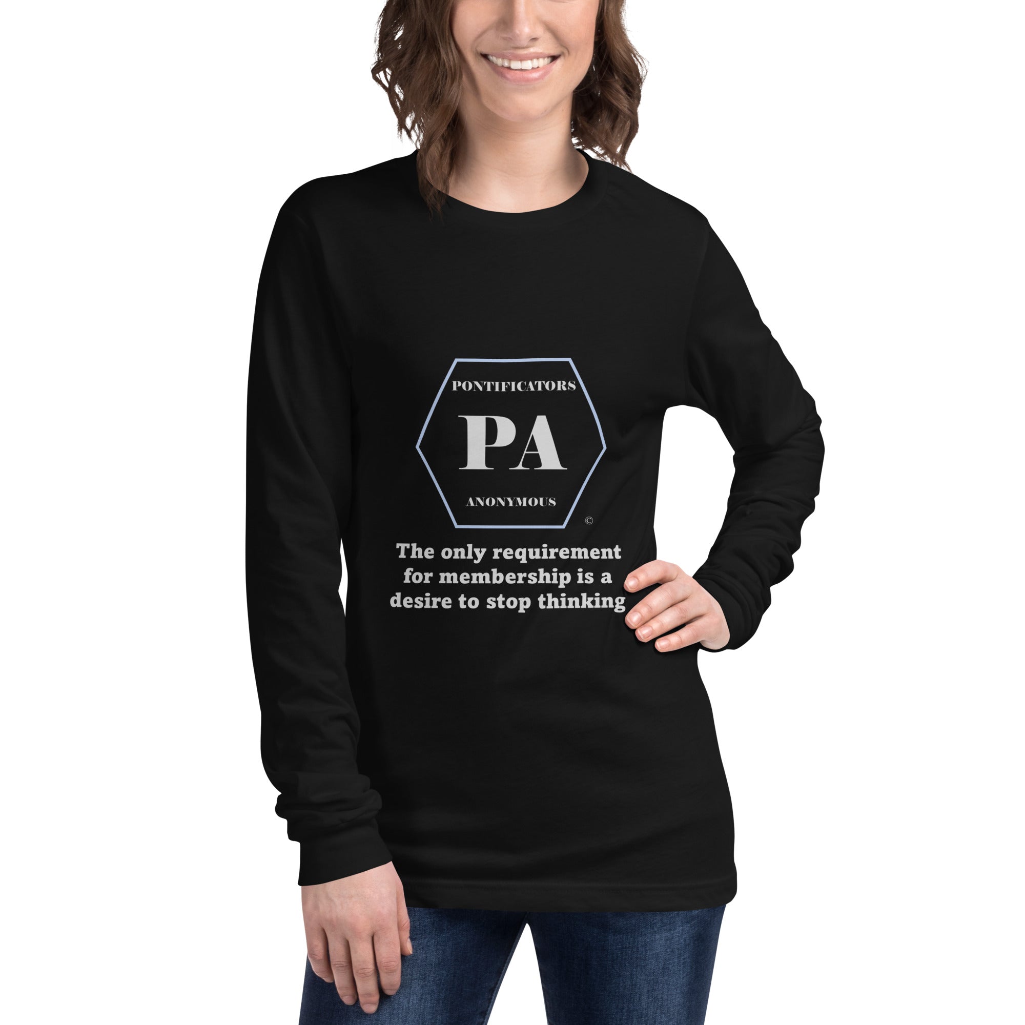 Requirement Unisex Long Sleeve Tee