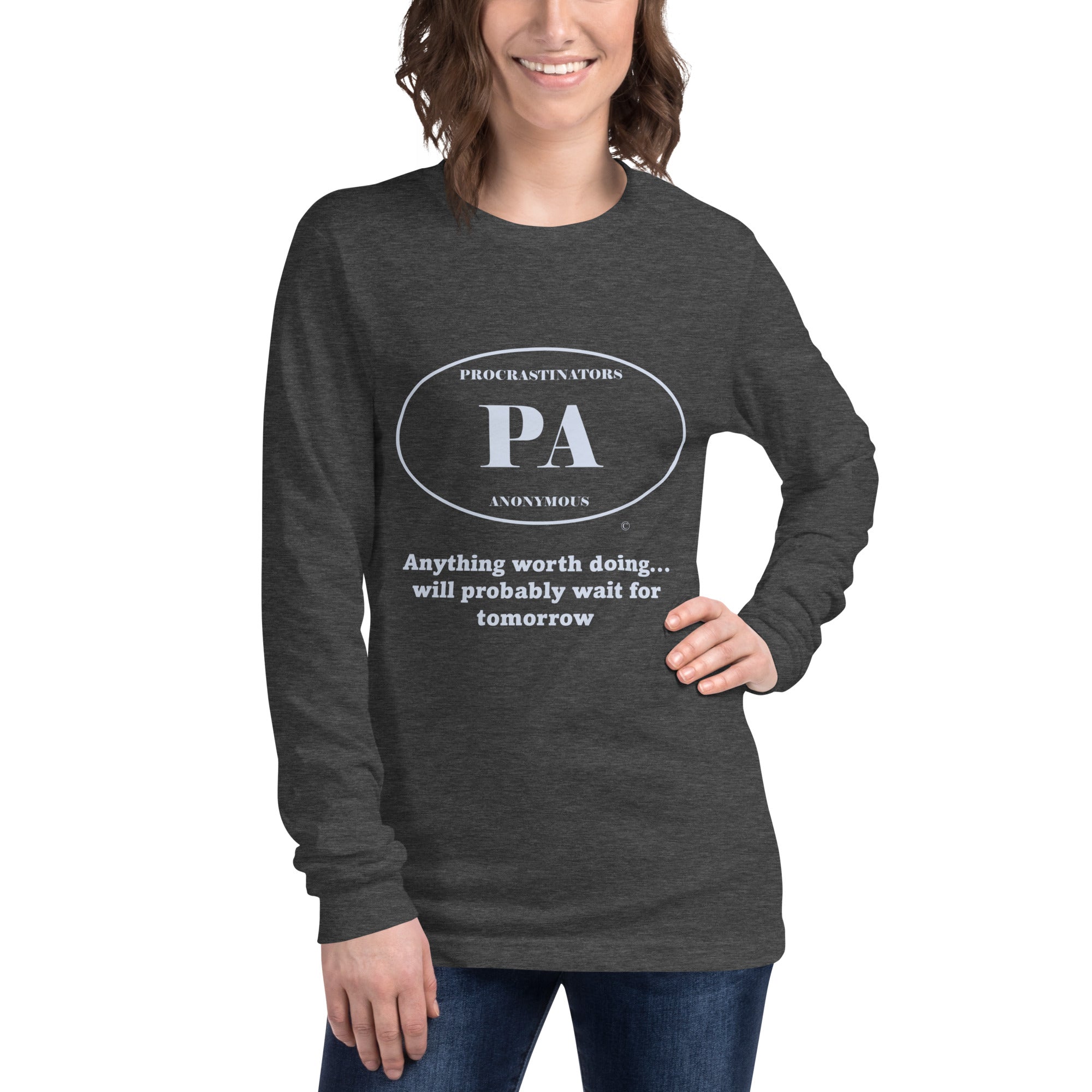 Tomorrow Unisex Long Sleeve Tee