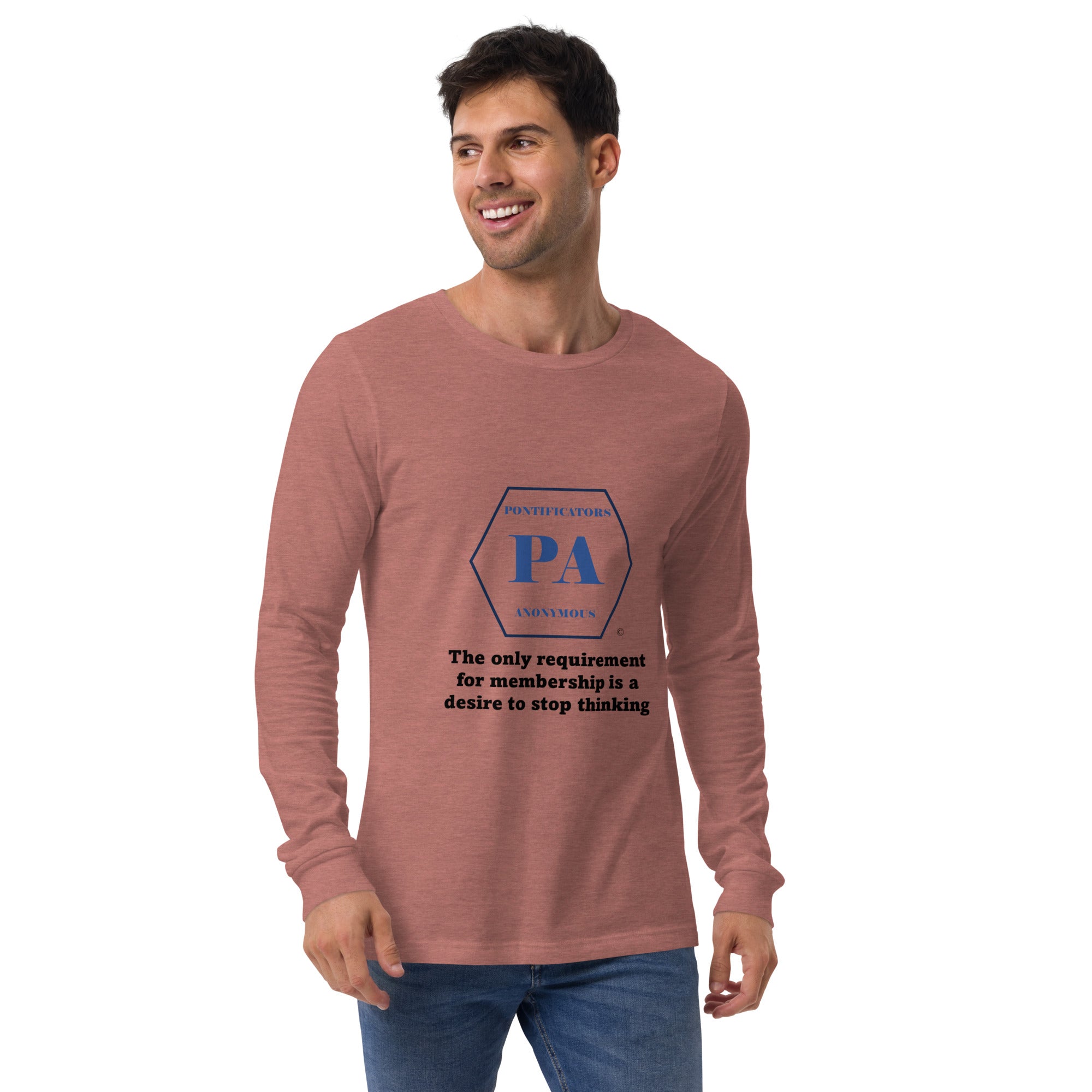 Requirement Unisex Long Sleeve Tee
