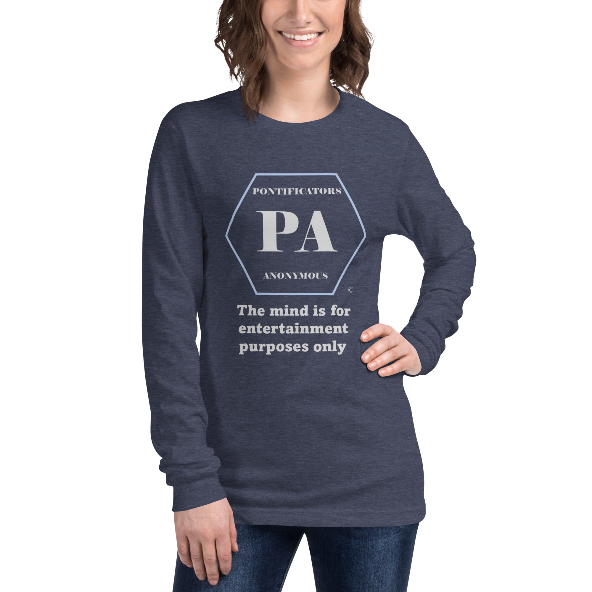 Entertainment Only Unisex Long Sleeve Tee
