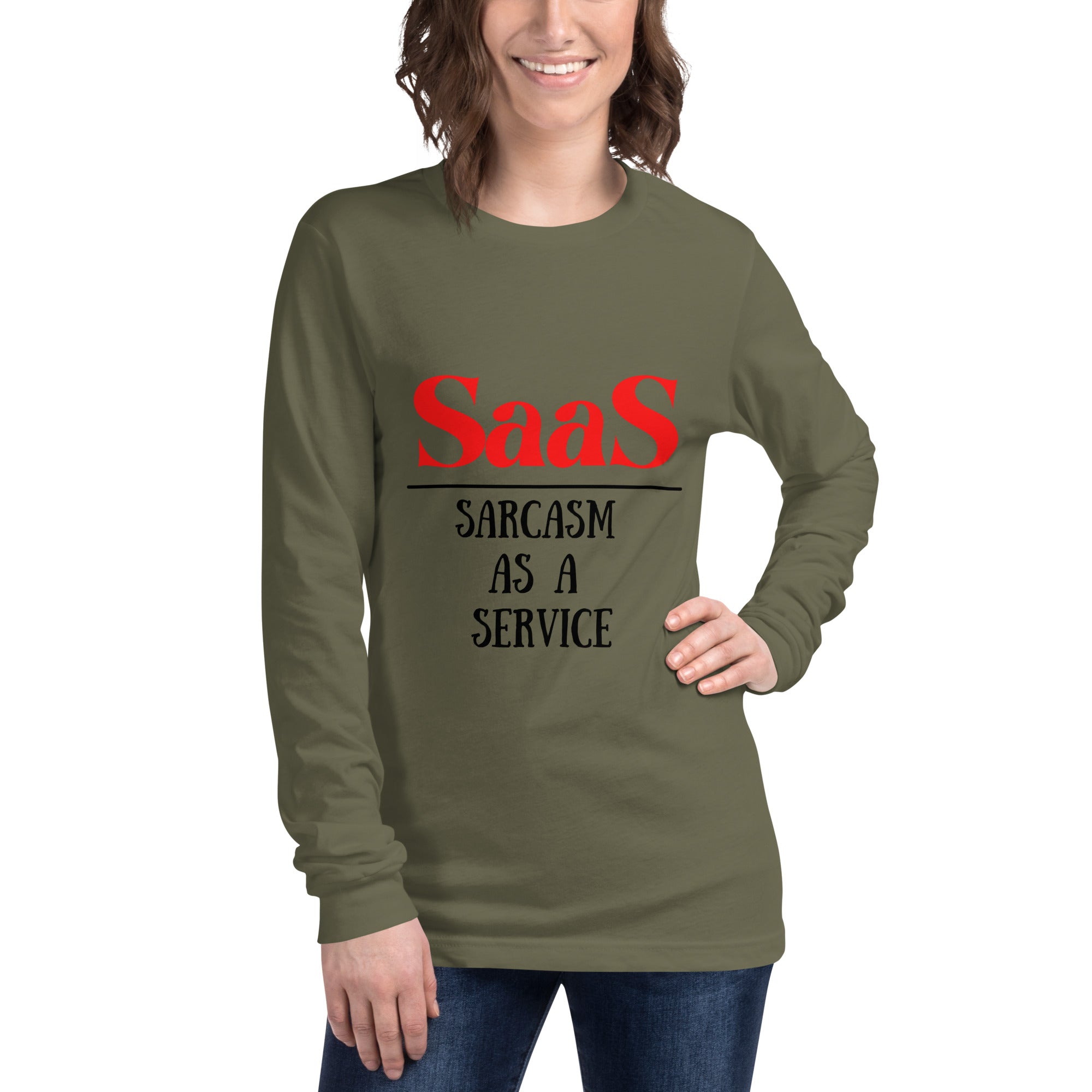Saas Unisex Long Sleeve Tee