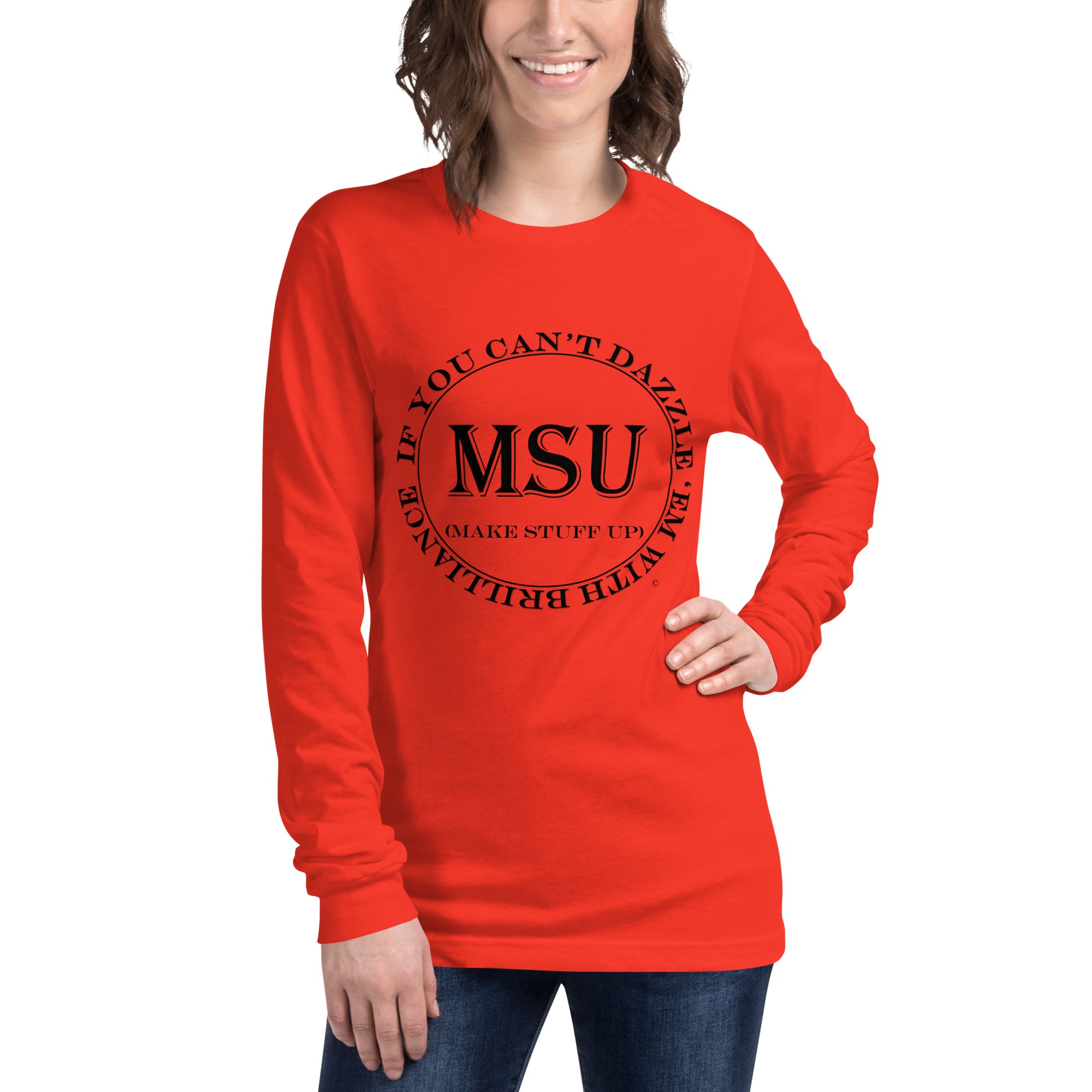 MSU Brilliance Unisex Long Sleeve Tee