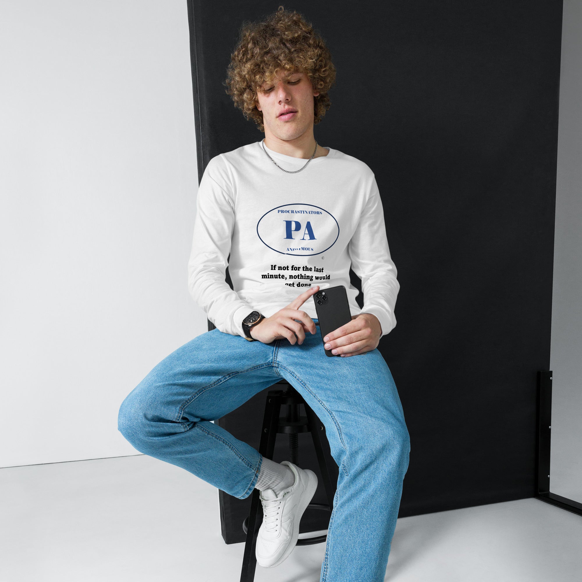 Last Minute Unisex Long Sleeve Tee
