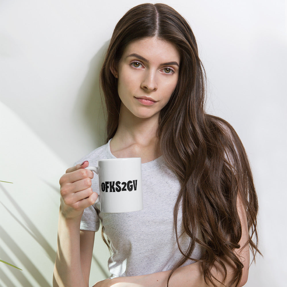 0FKS2GV White glossy mug