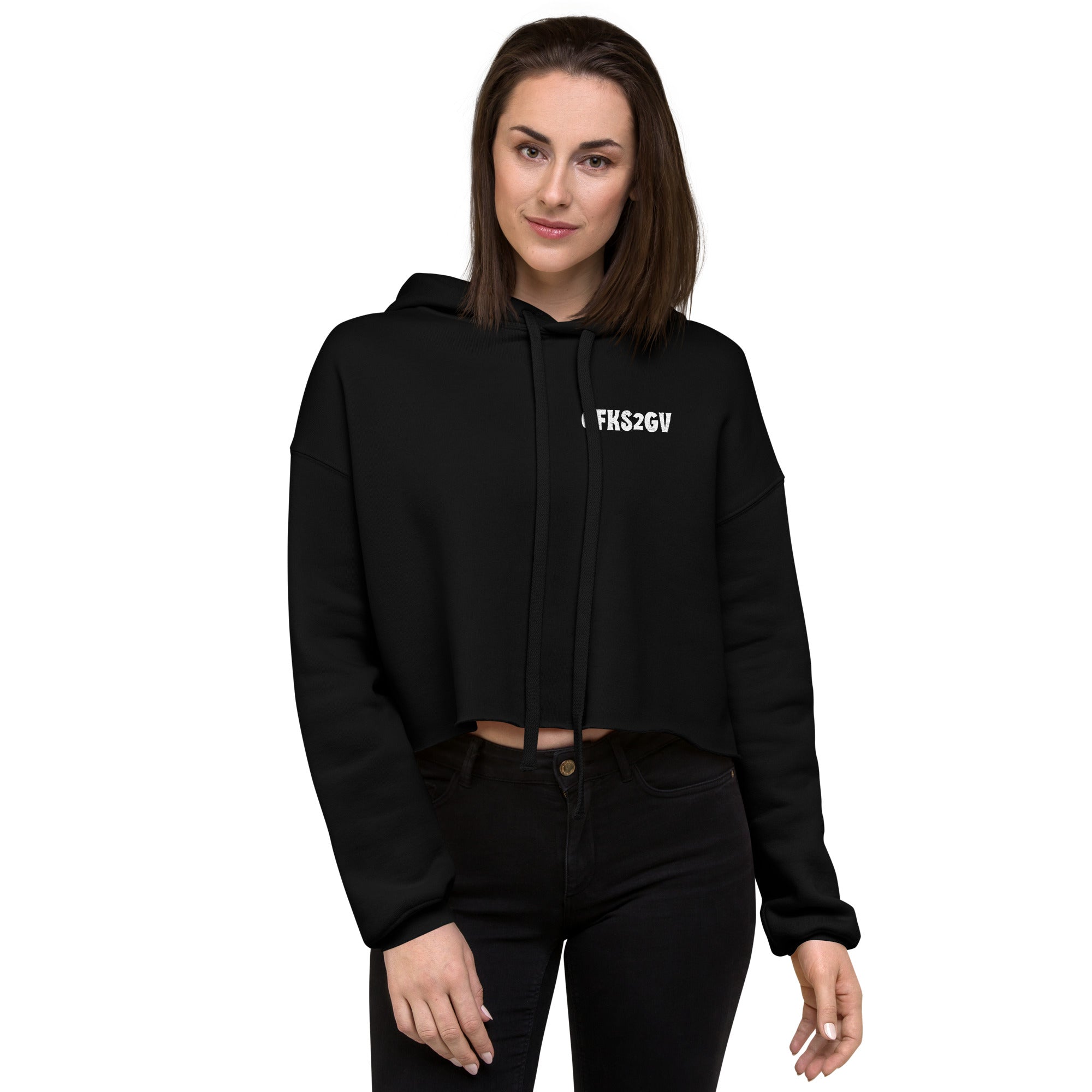 0FKS2GV Crop Hoodie