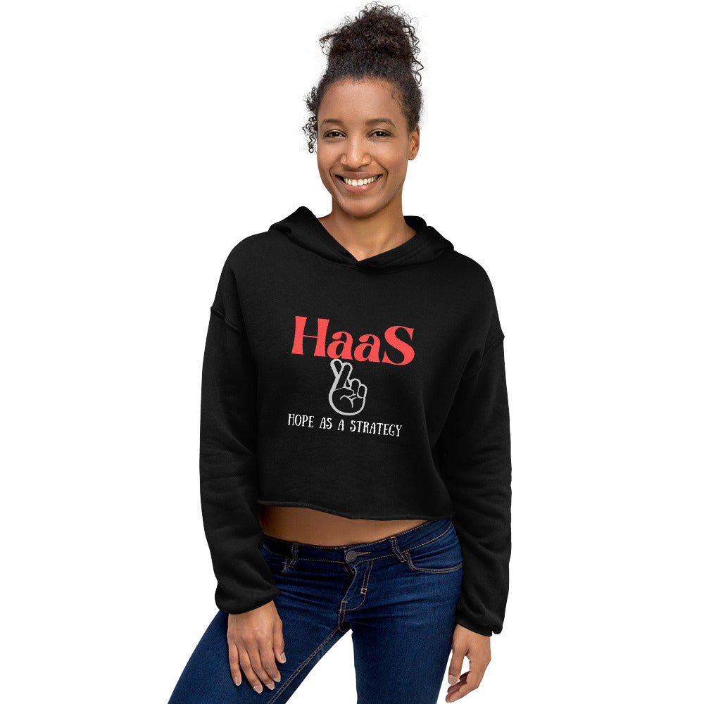 Hope as a Strategy Crop Hoodie