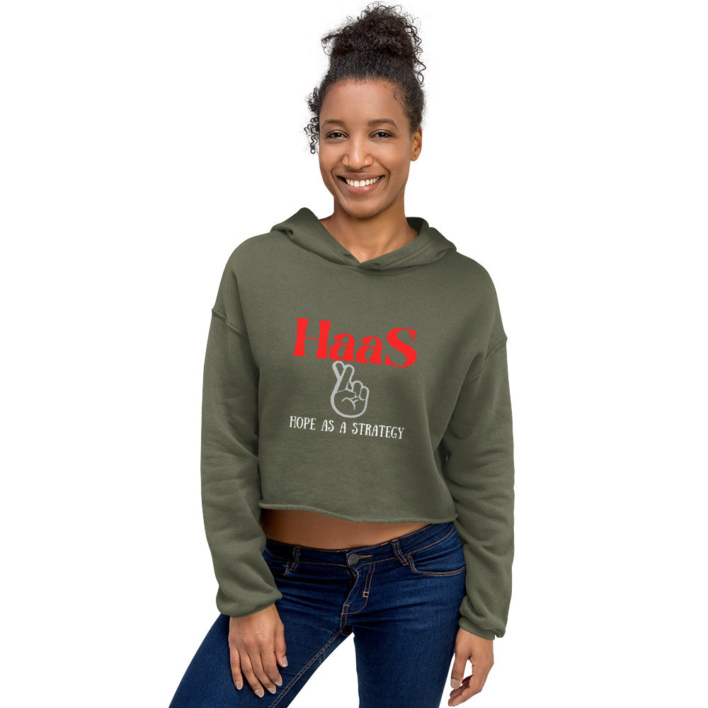 Hope as a Strategy Crop Hoodie